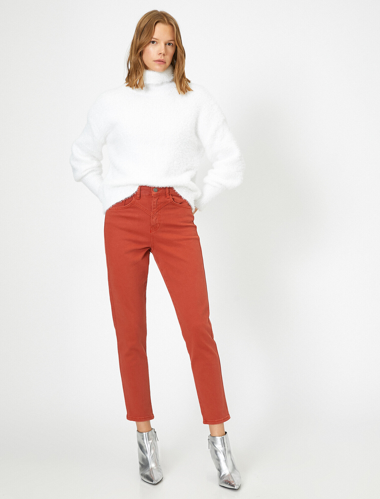   Cep Detaylı Pantolon