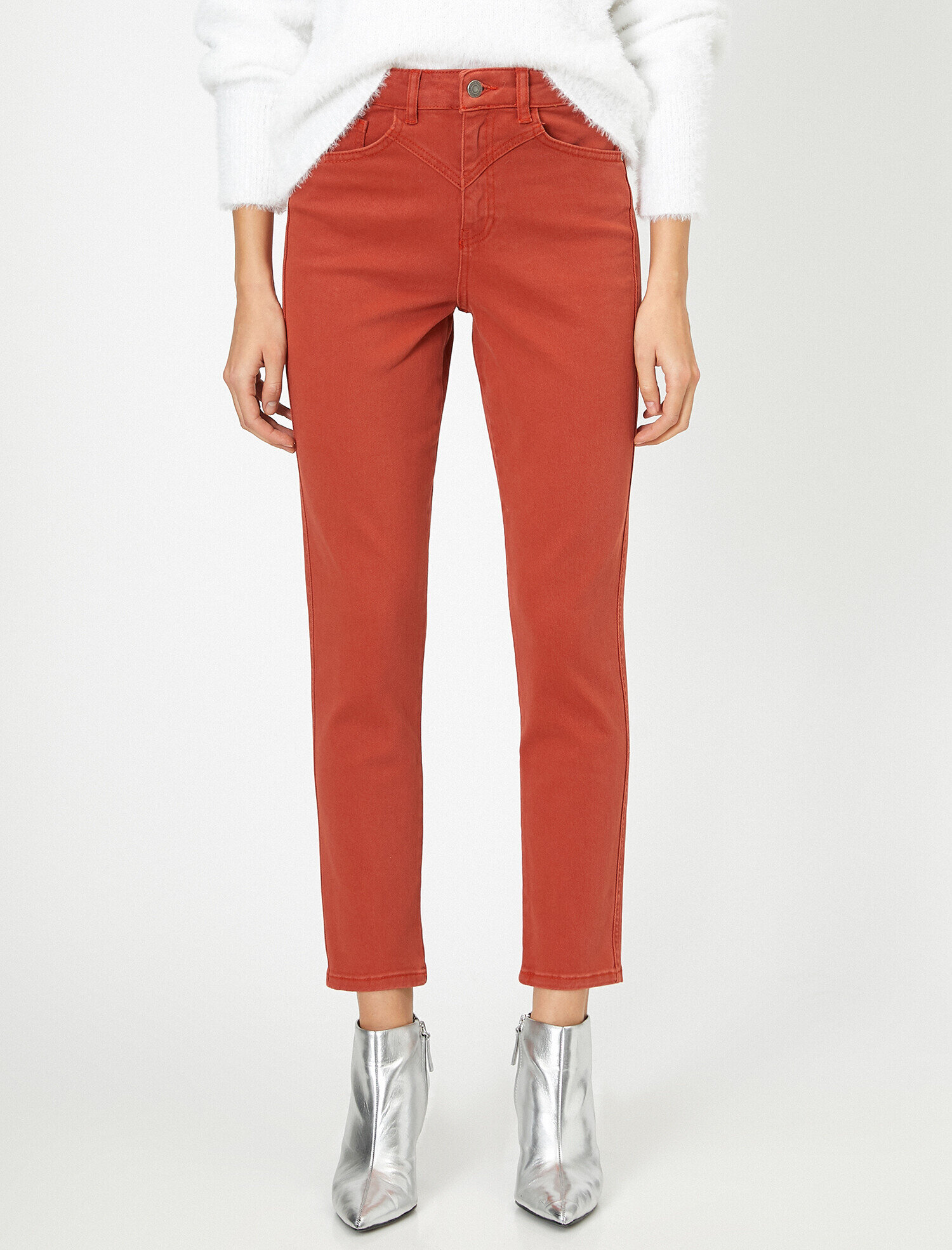   Cep Detaylı Pantolon