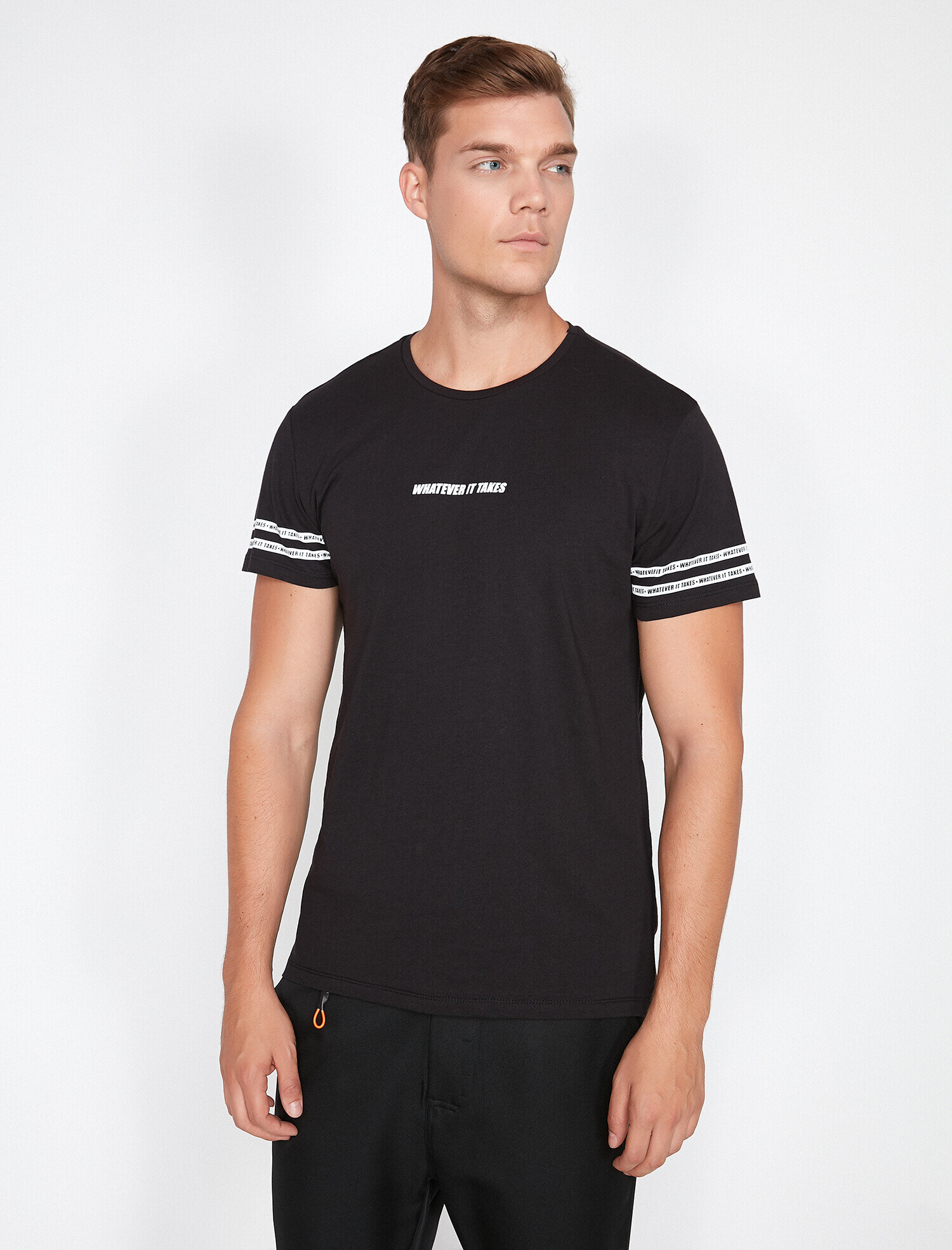   Baskılı Tişört Kısa Kollu