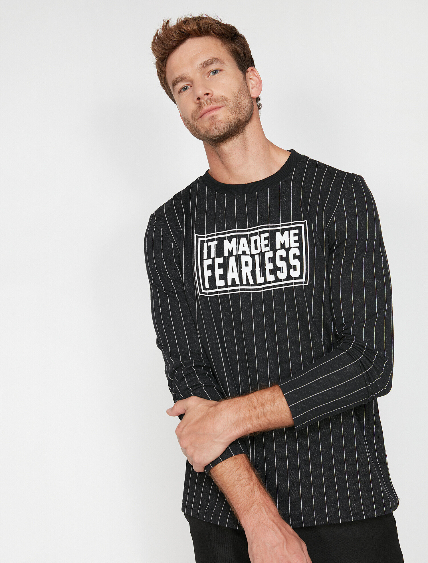 Baskılı Uzun Kollu Tişört