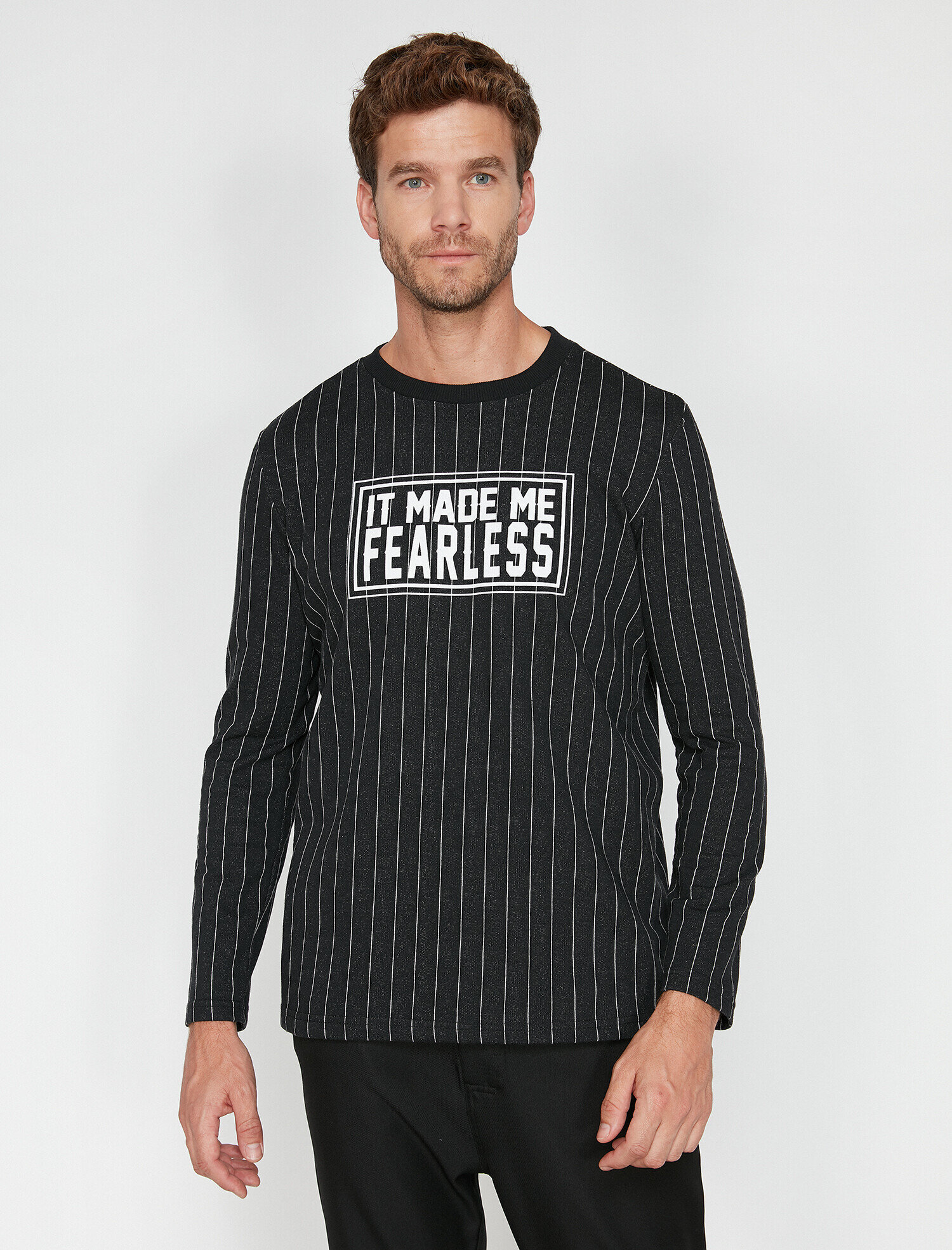 Baskılı Uzun Kollu Tişört