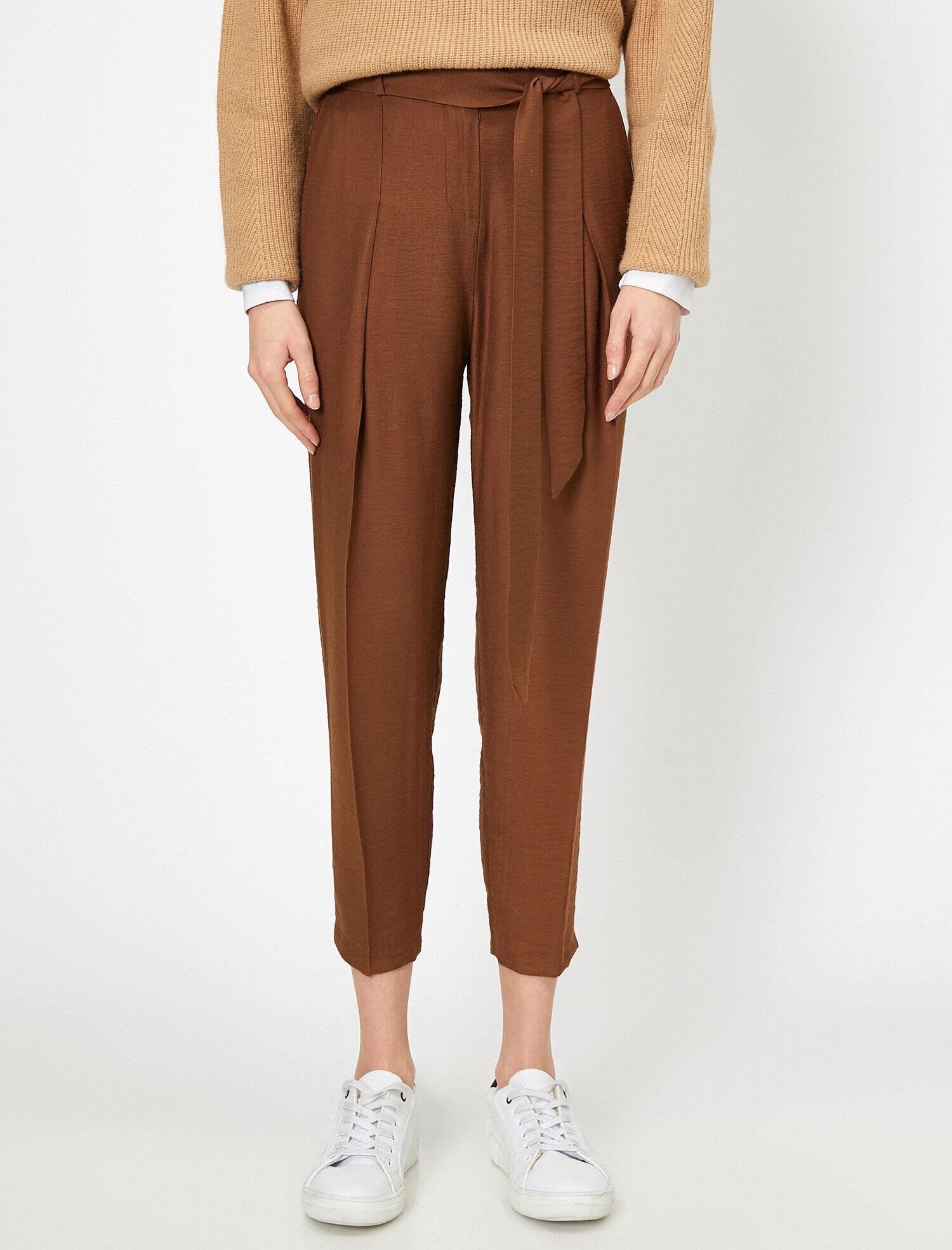   Beli Bağlamalı Pantolon