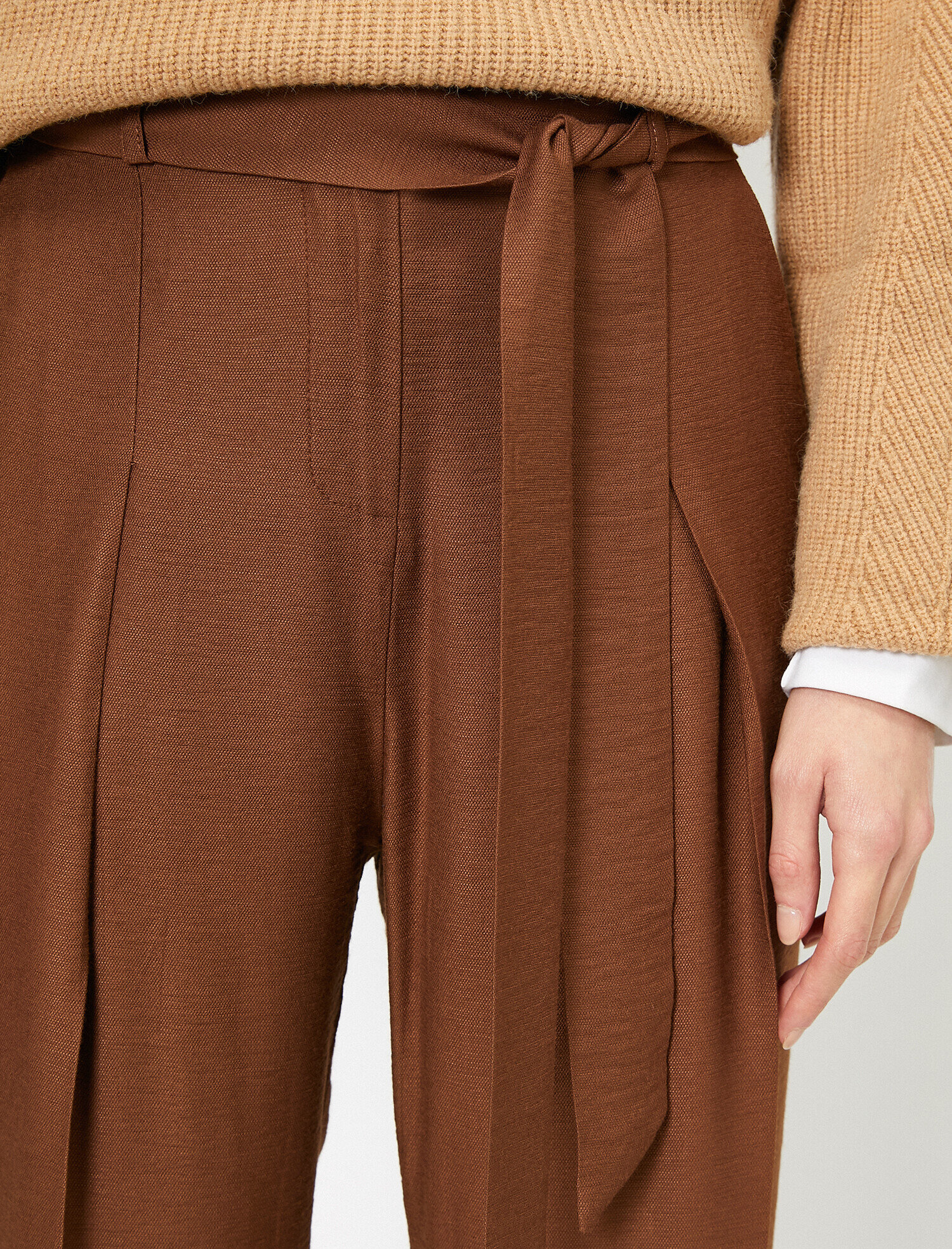   Beli Bağlamalı Pantolon