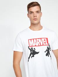 Marvel Lisanslı Baskılı  T-Shirt