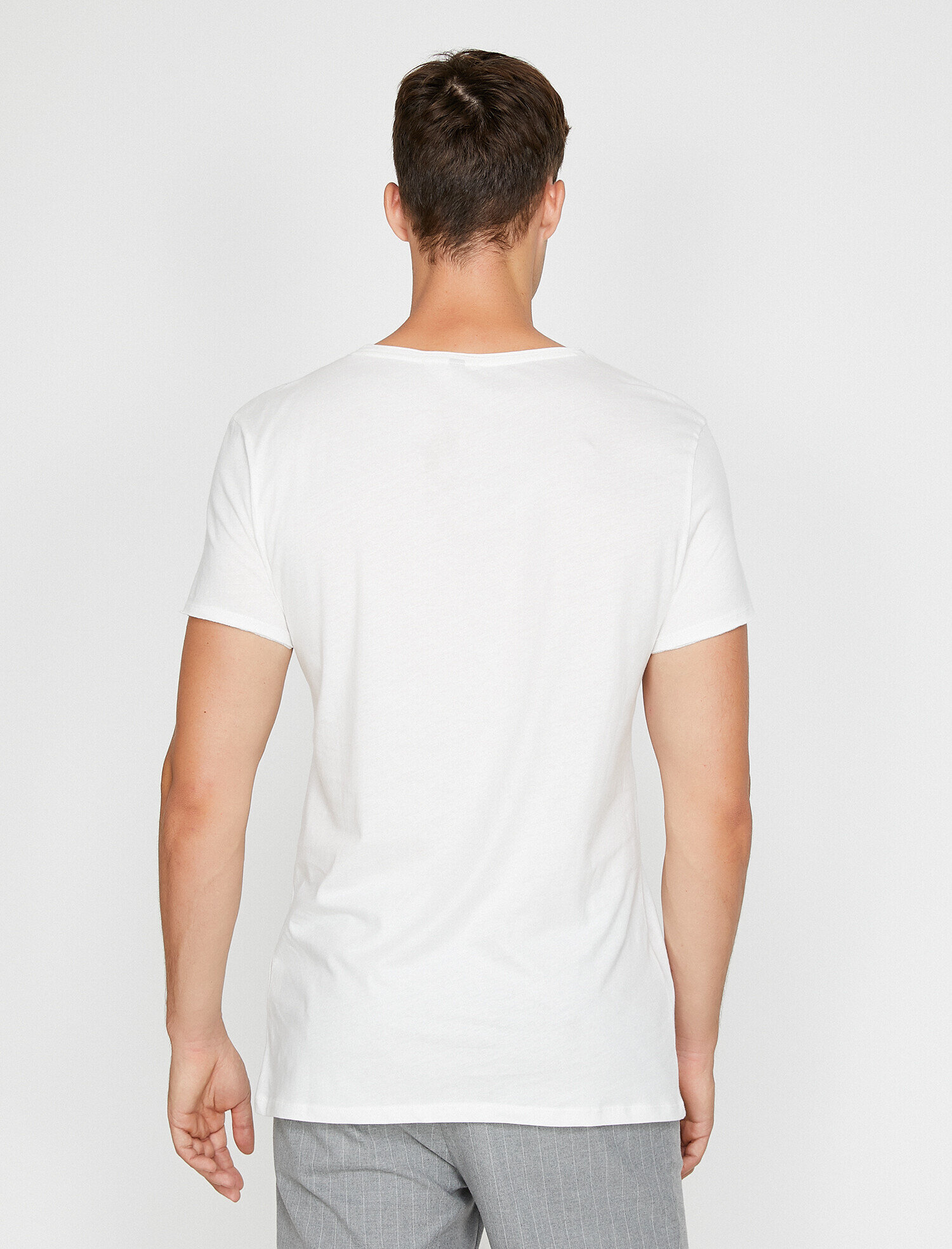 Baskılı Tişört Kısa Kollu