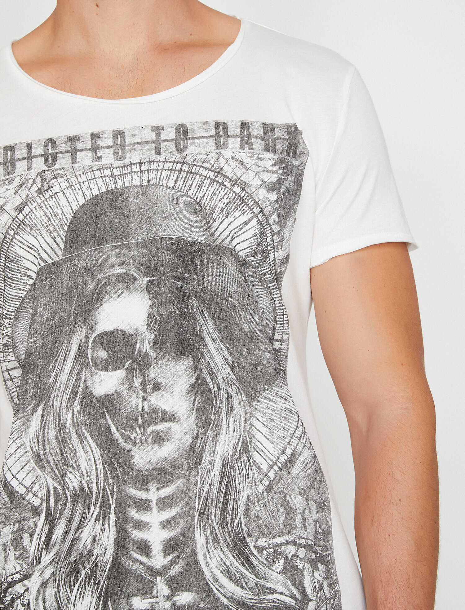 Baskılı Tişört Kısa Kollu