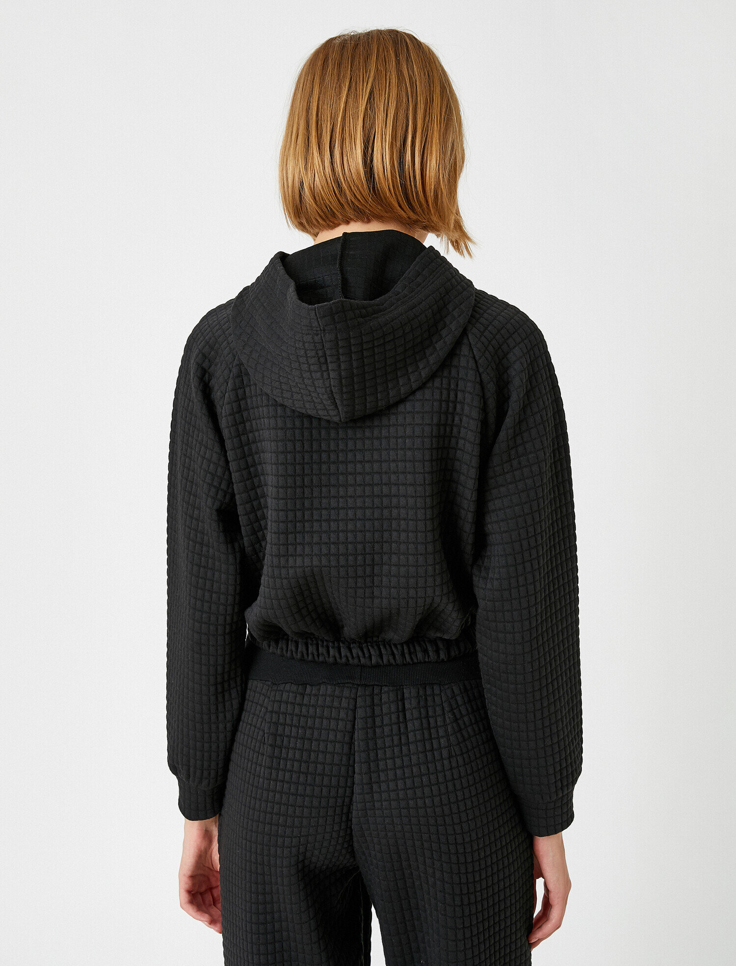   Crop Fitilli Sweatshirt