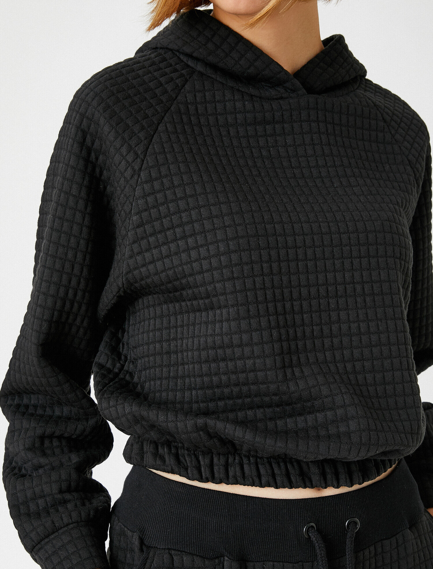   Crop Fitilli Sweatshirt