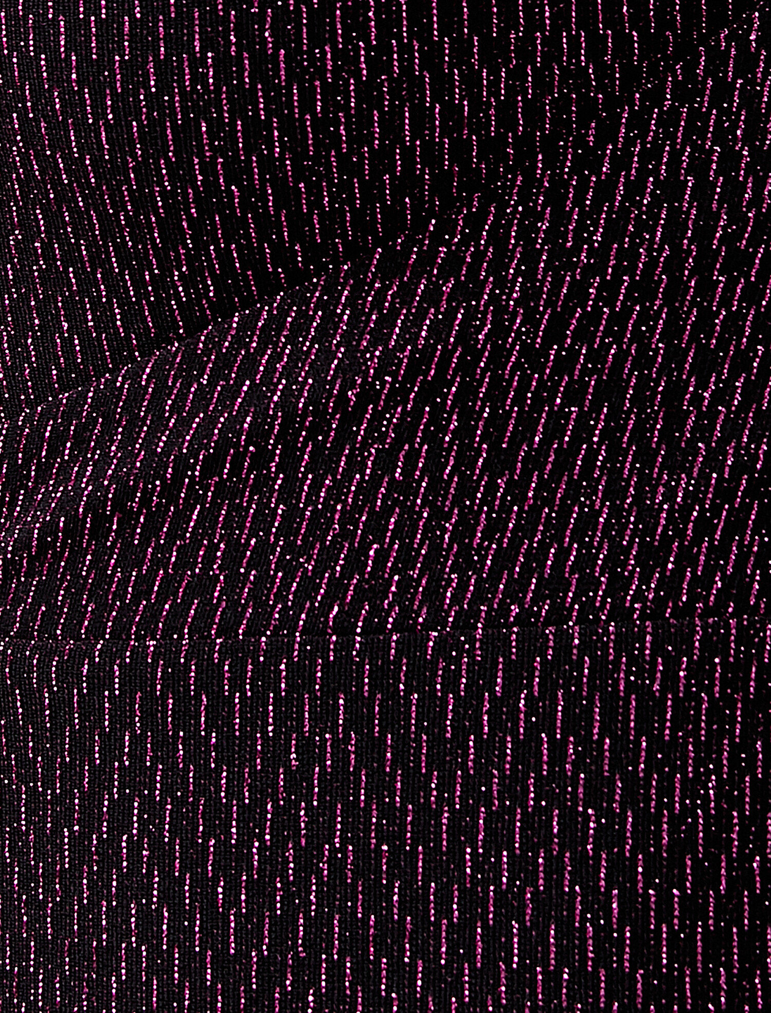   Simli Abiye Elbise V Yaka Uzun Kollu Mini