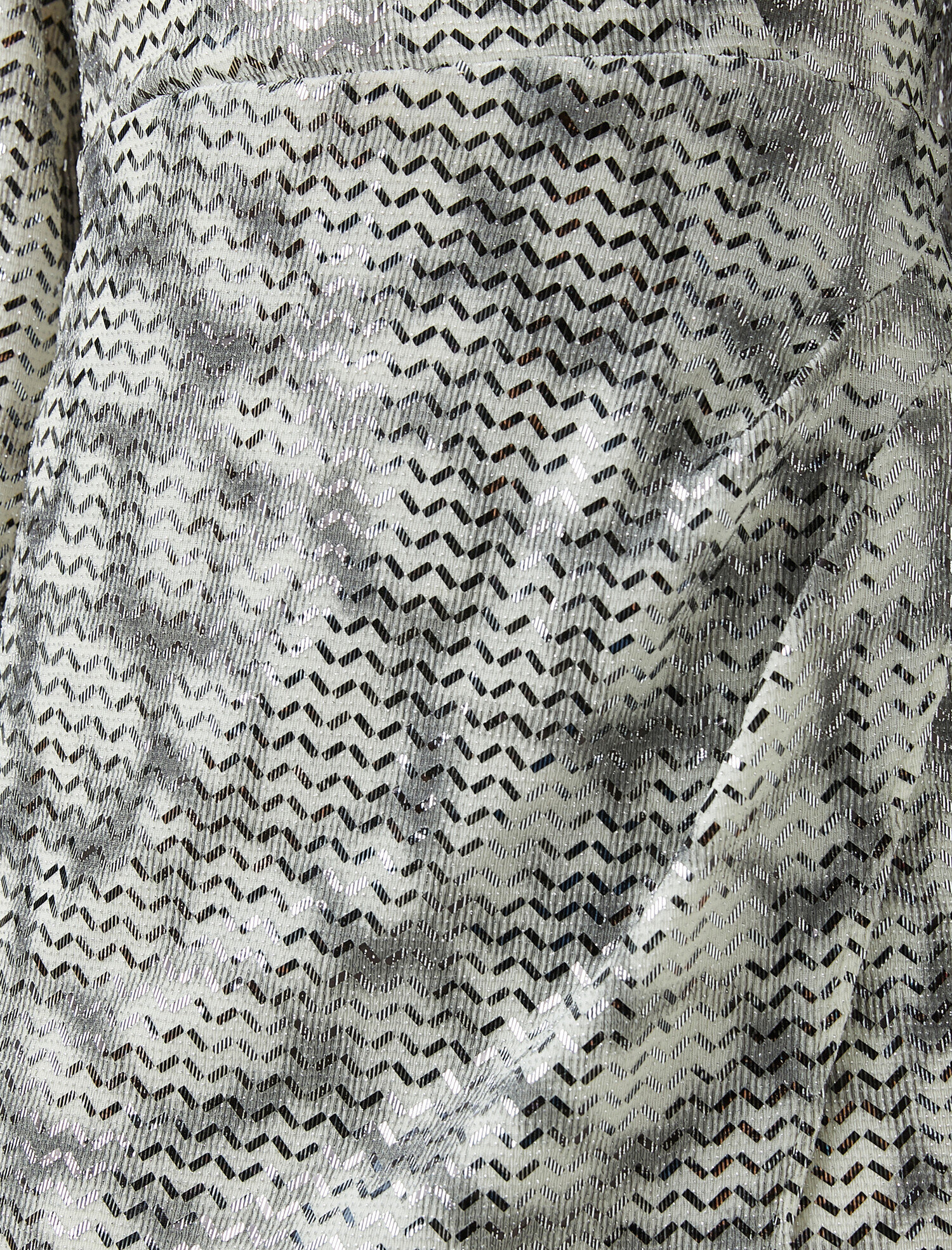   Payetli Abiye Elbise Uzun Kollu