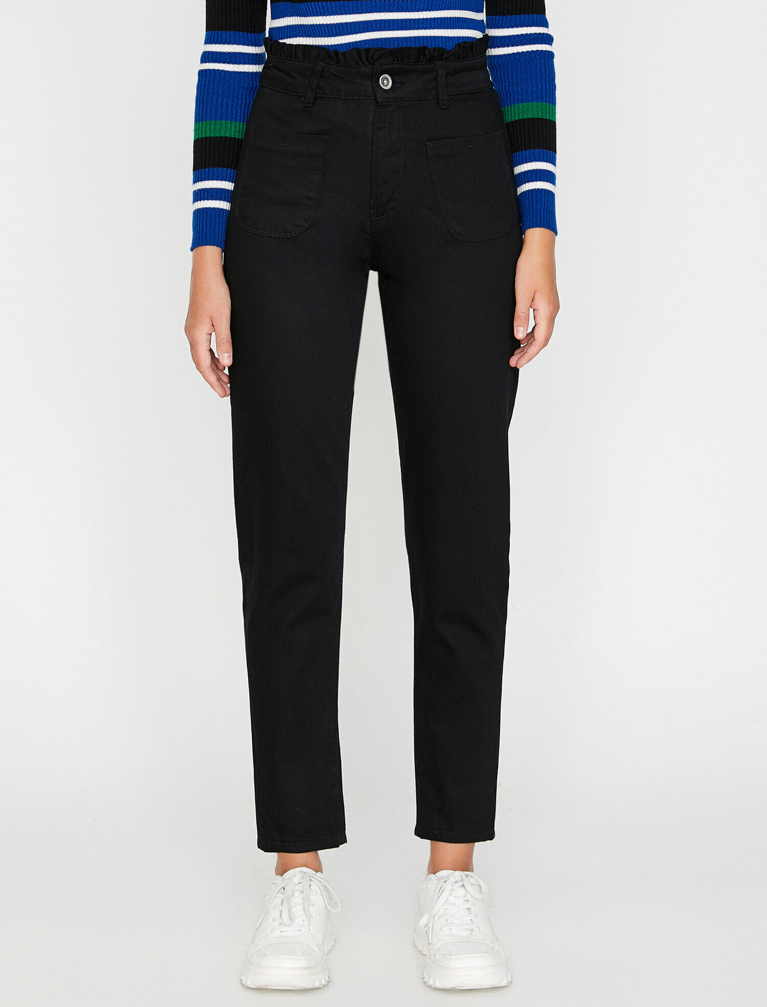   Cep Detaylı Pantolon