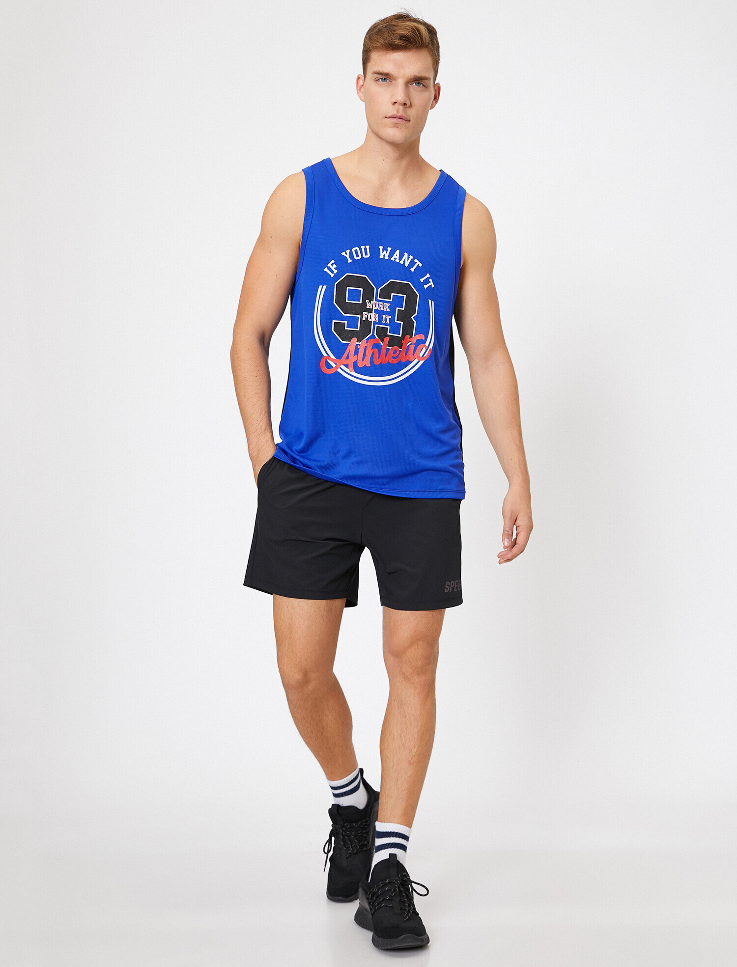   Yazılı Baskılı Atlet