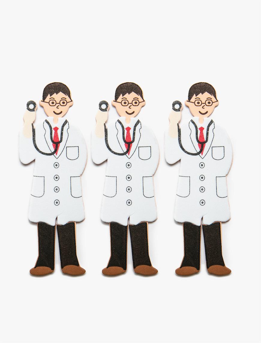  Kadın Doktor Eva Sticker