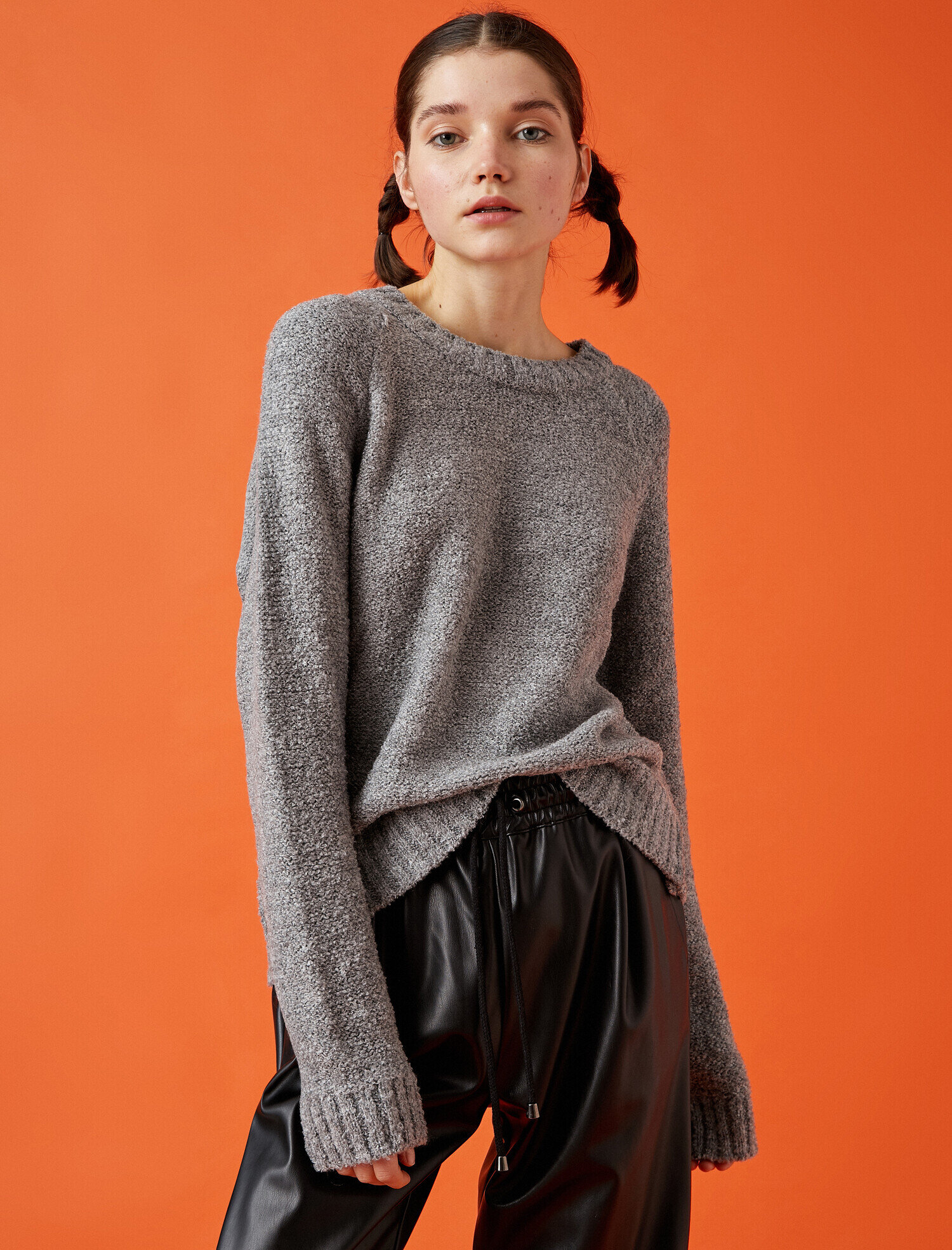   Triko Kazak Bisiklet Yaka Uzun Kollu