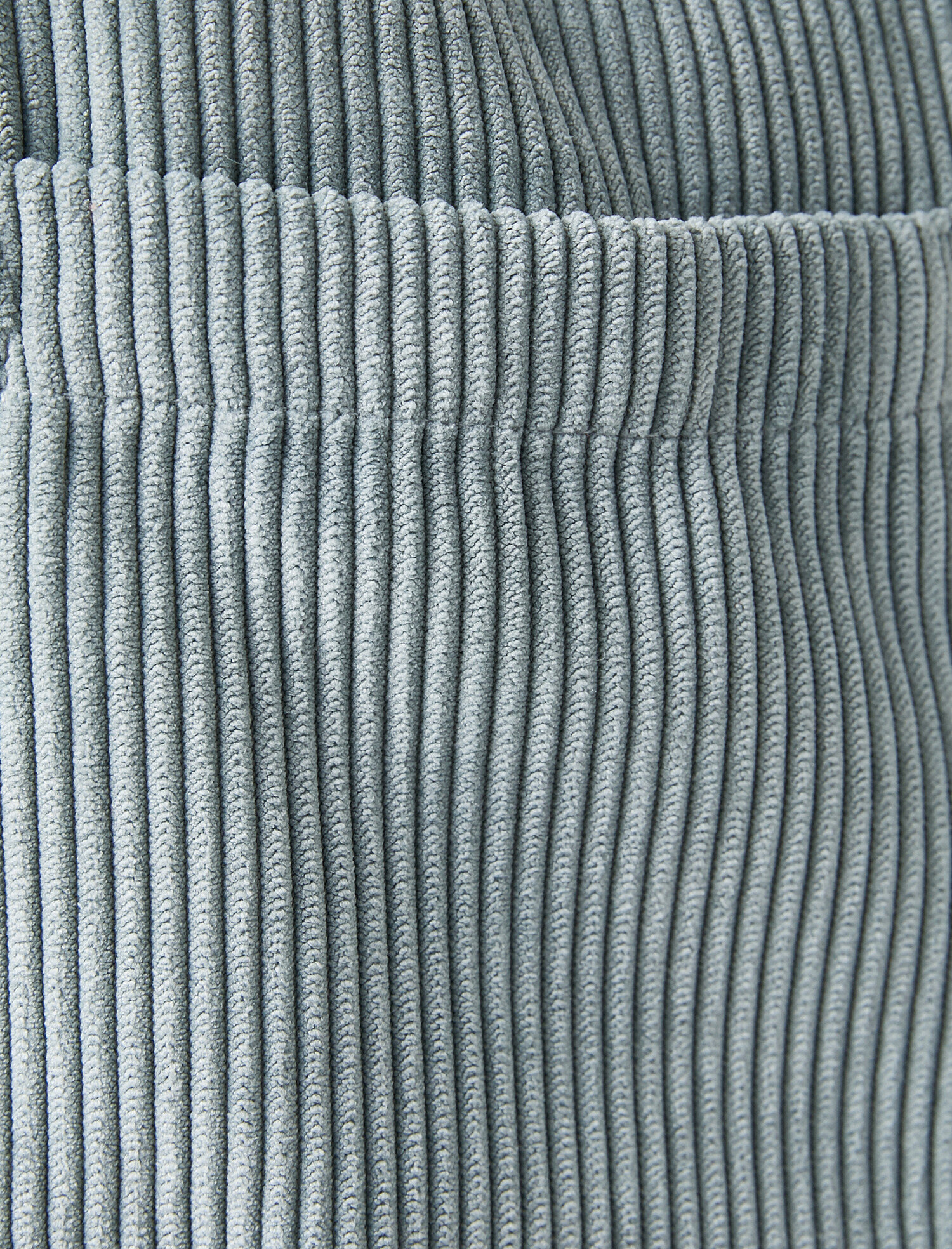   Fitilli Kadife Cepli Gömlek Oversize