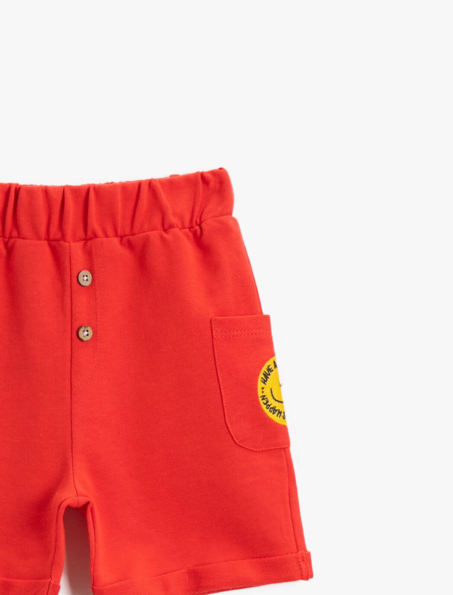  Erkek Bebek Baskılı Şort Pamuklu