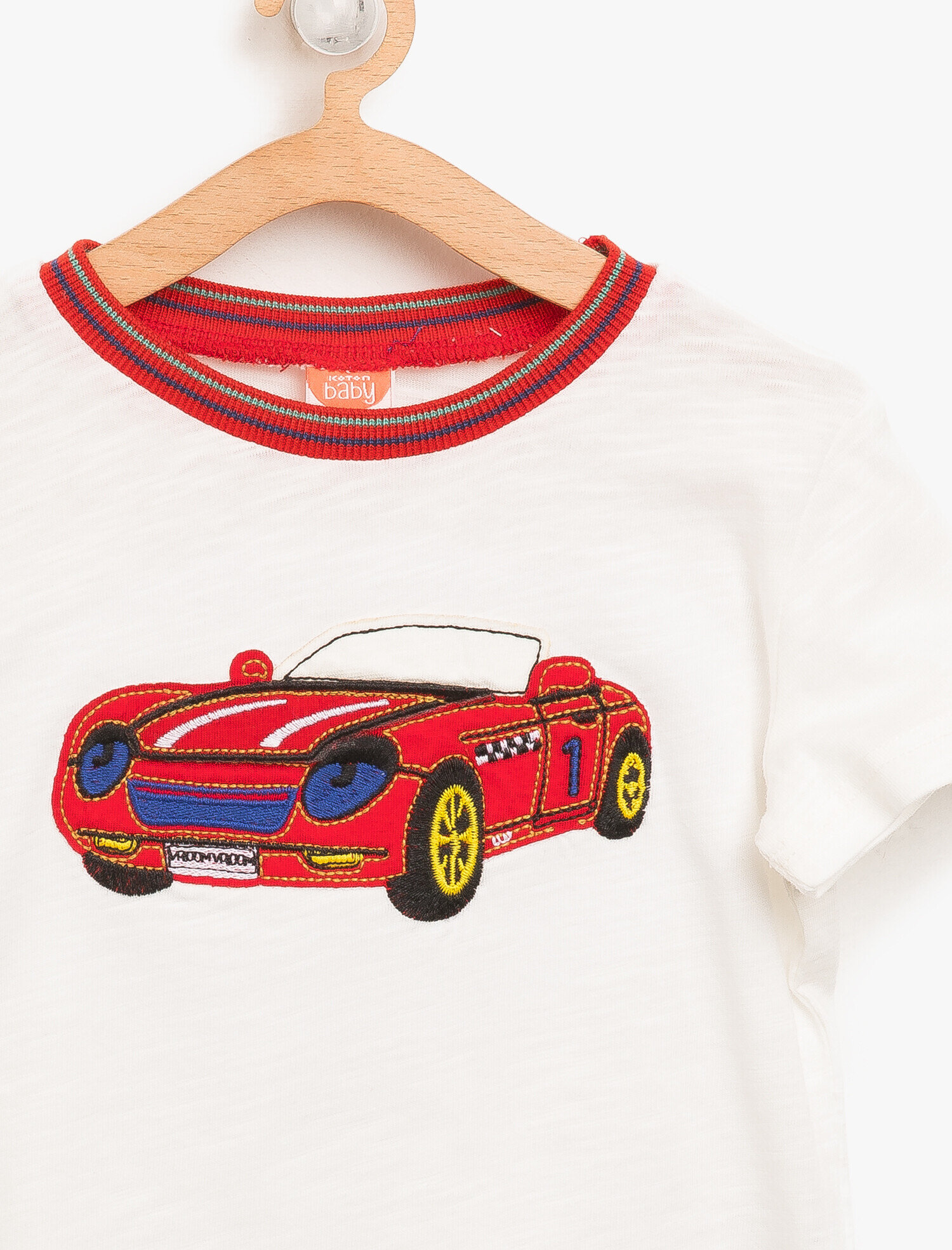  Erkek Bebek Baskılı Tişört Kısa Kollu