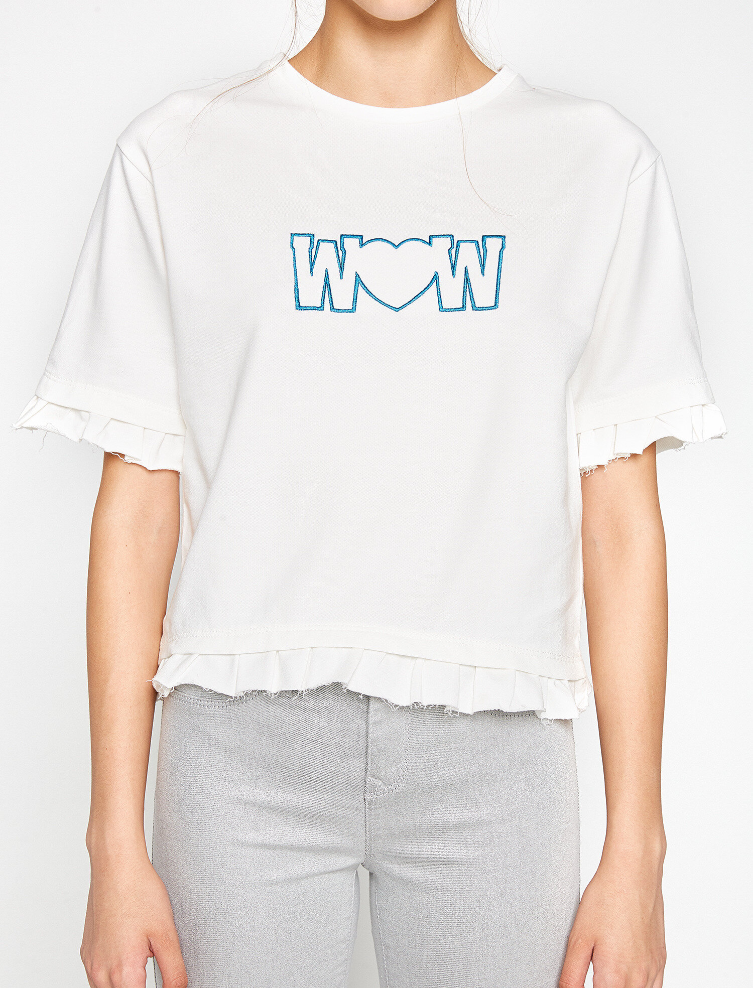   Yazılı Baskılı Tişört