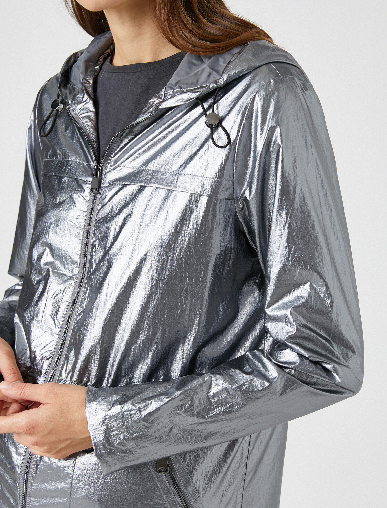   Kapüşonlu Yağmurluk