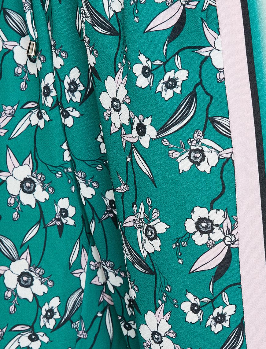   Çiçekli Pantolon