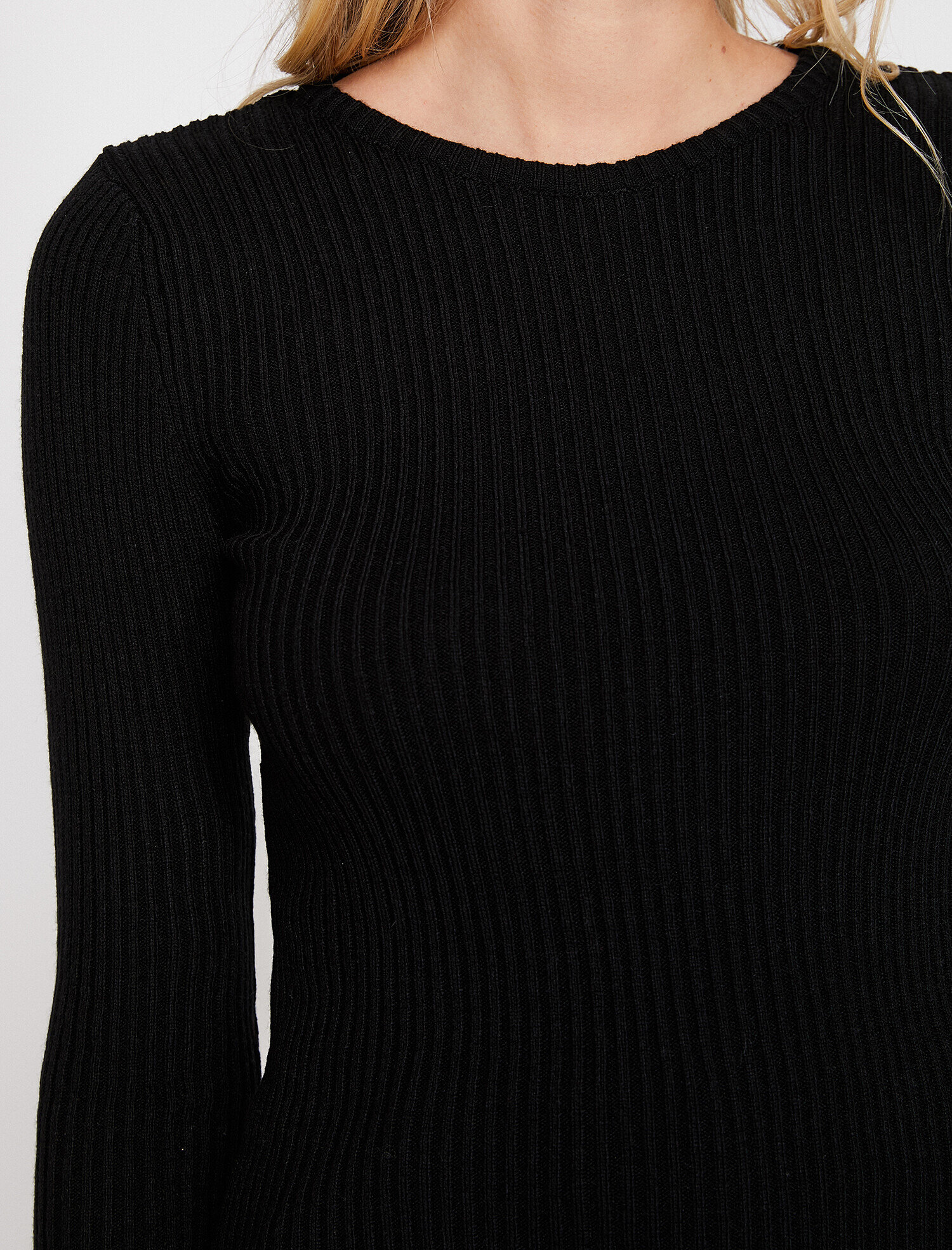   Bisiklet Yaka Triko Kazak