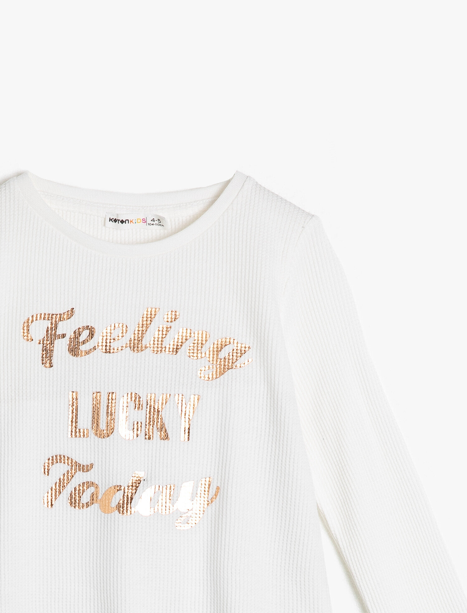  Kız Çocuk Uzun Kollu Tişört Baskılı Bisiklet Yaka