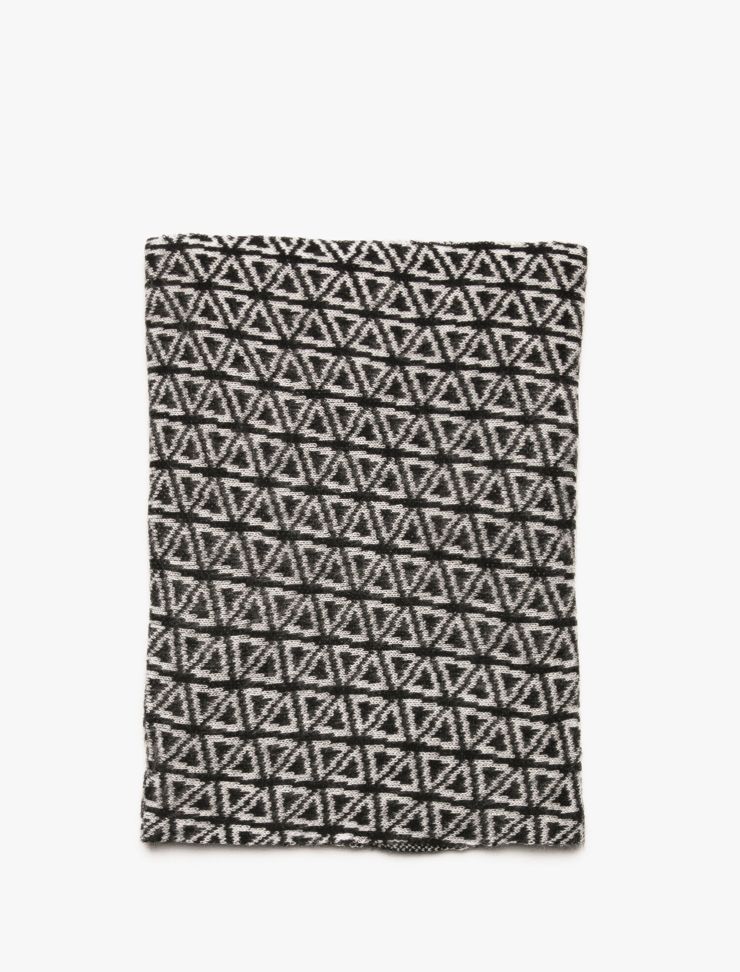  Kadın Geometrik Desenli Boyunluk Yumuşak Dokulu