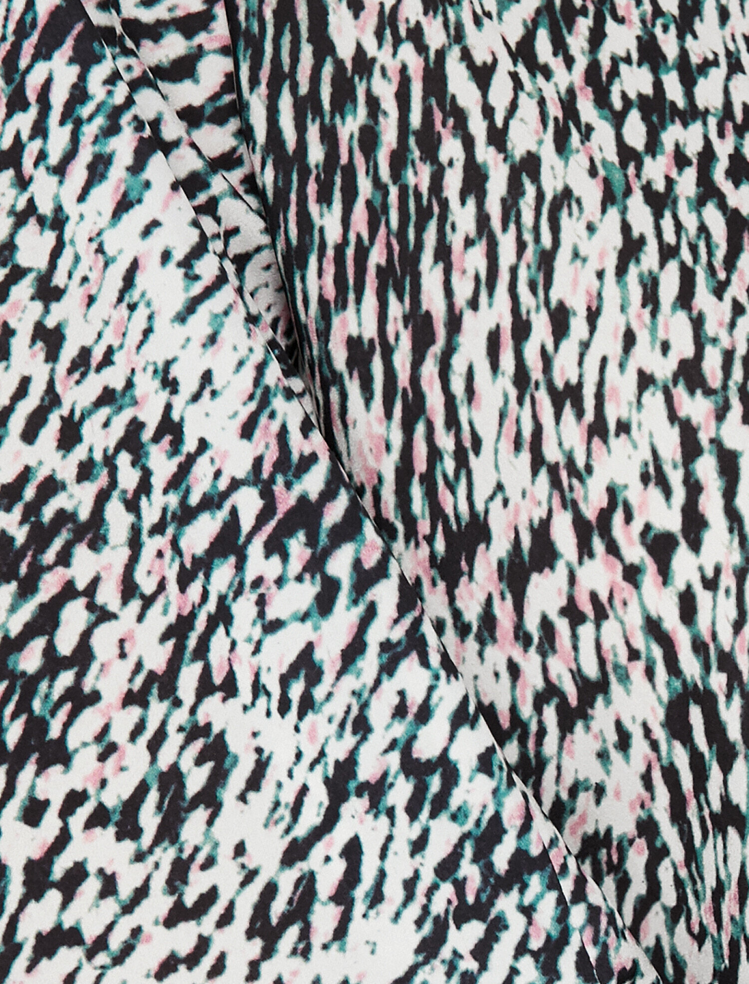   Yılan Derisi Desenli Bluz