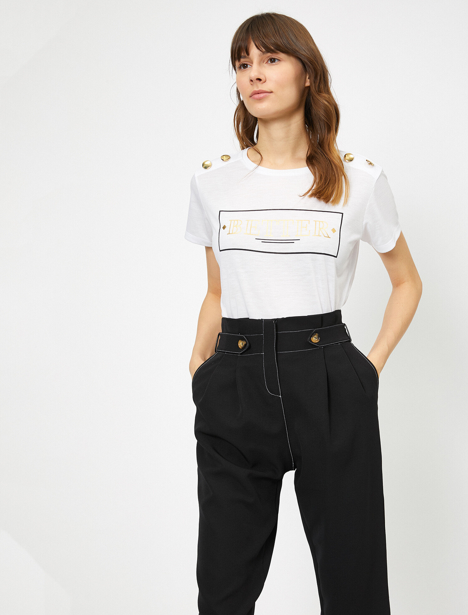   Yazılı Baskılı Tişört