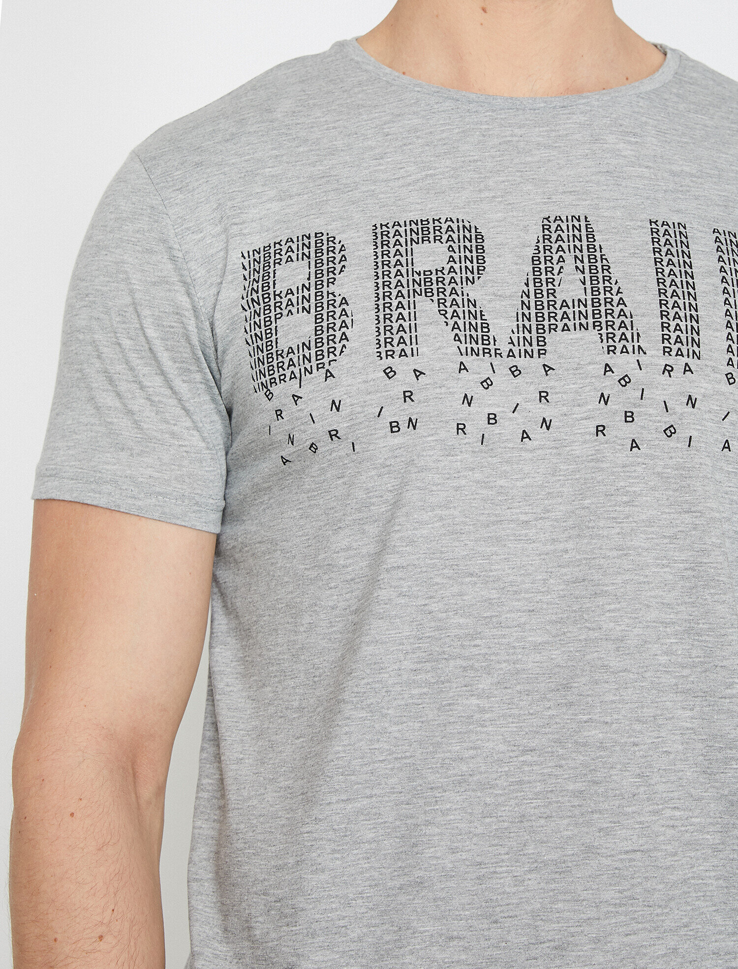   Baskılı Tişört Kısa Kollu