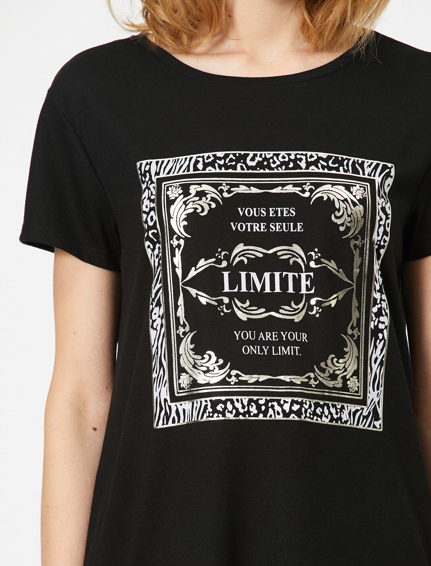   Yazılı Baskılı Tişört