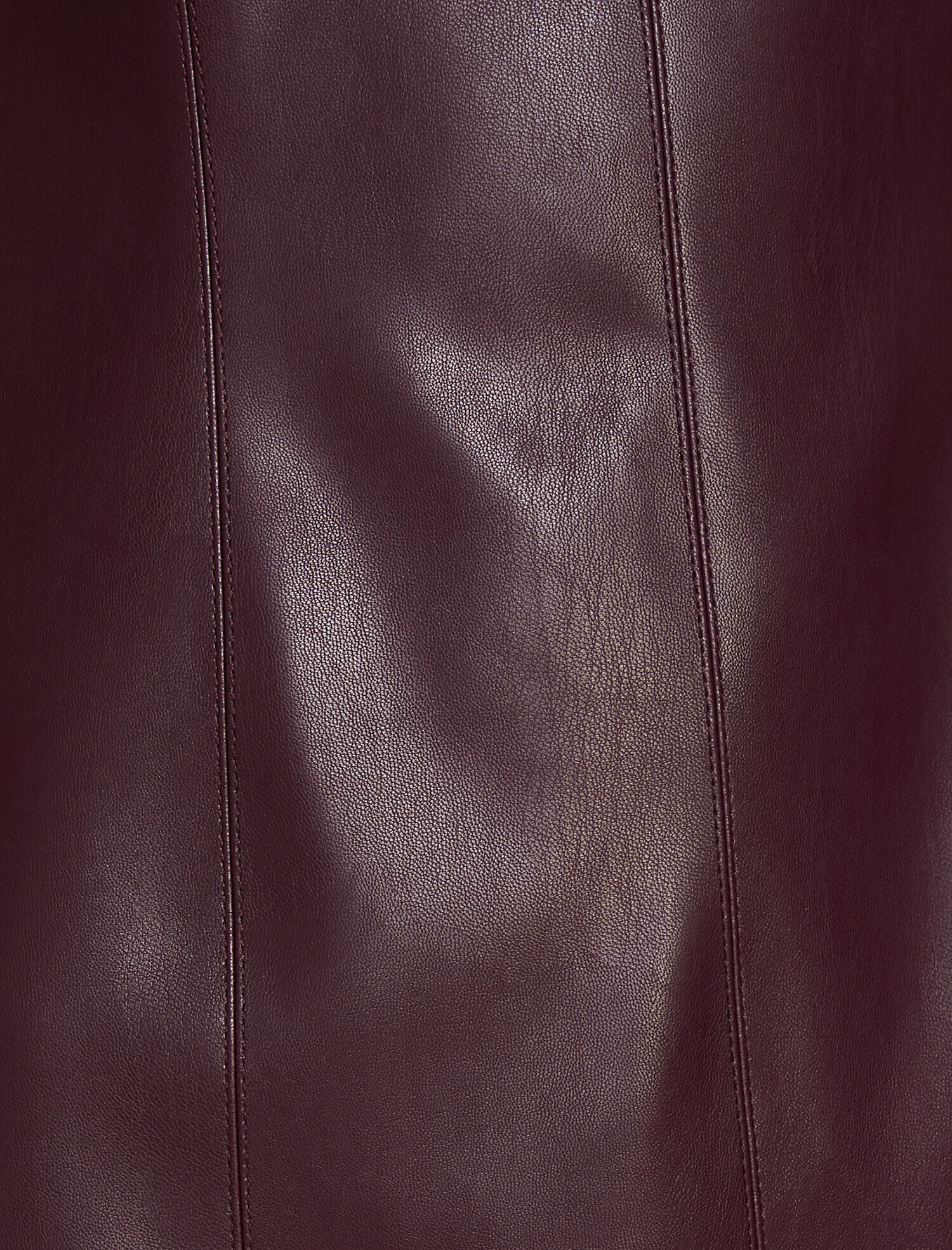   Deri Görünümlü Elbise