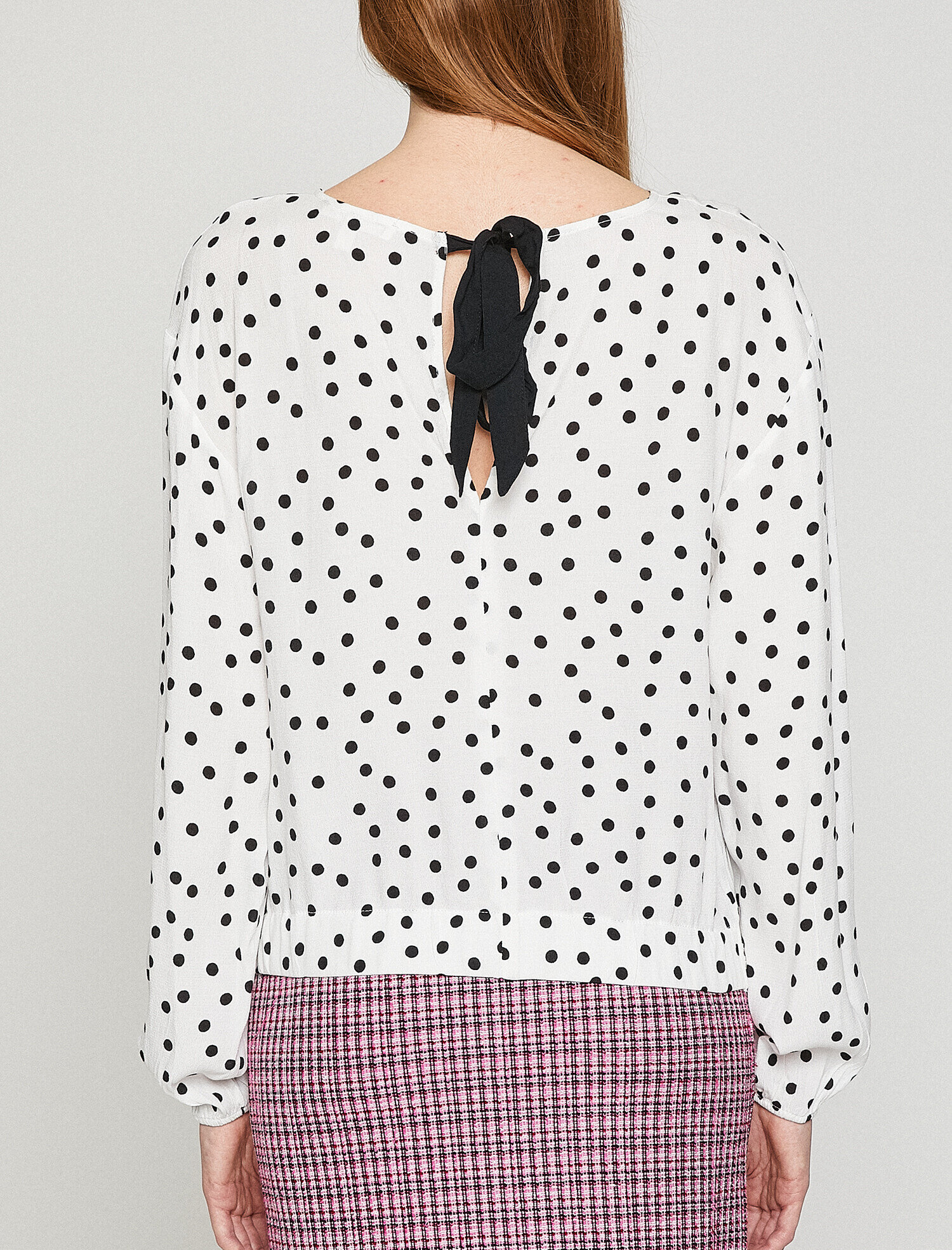  Puantiyeli Bluz