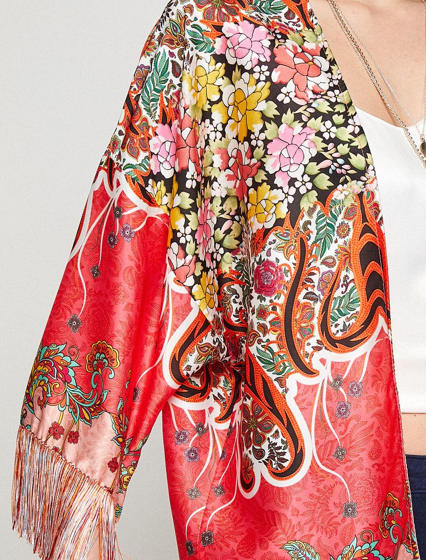   Desenli Kimono