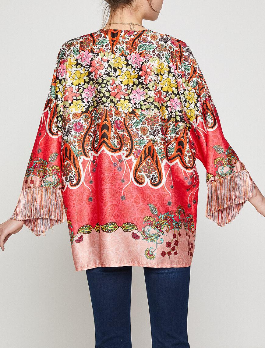   Desenli Kimono