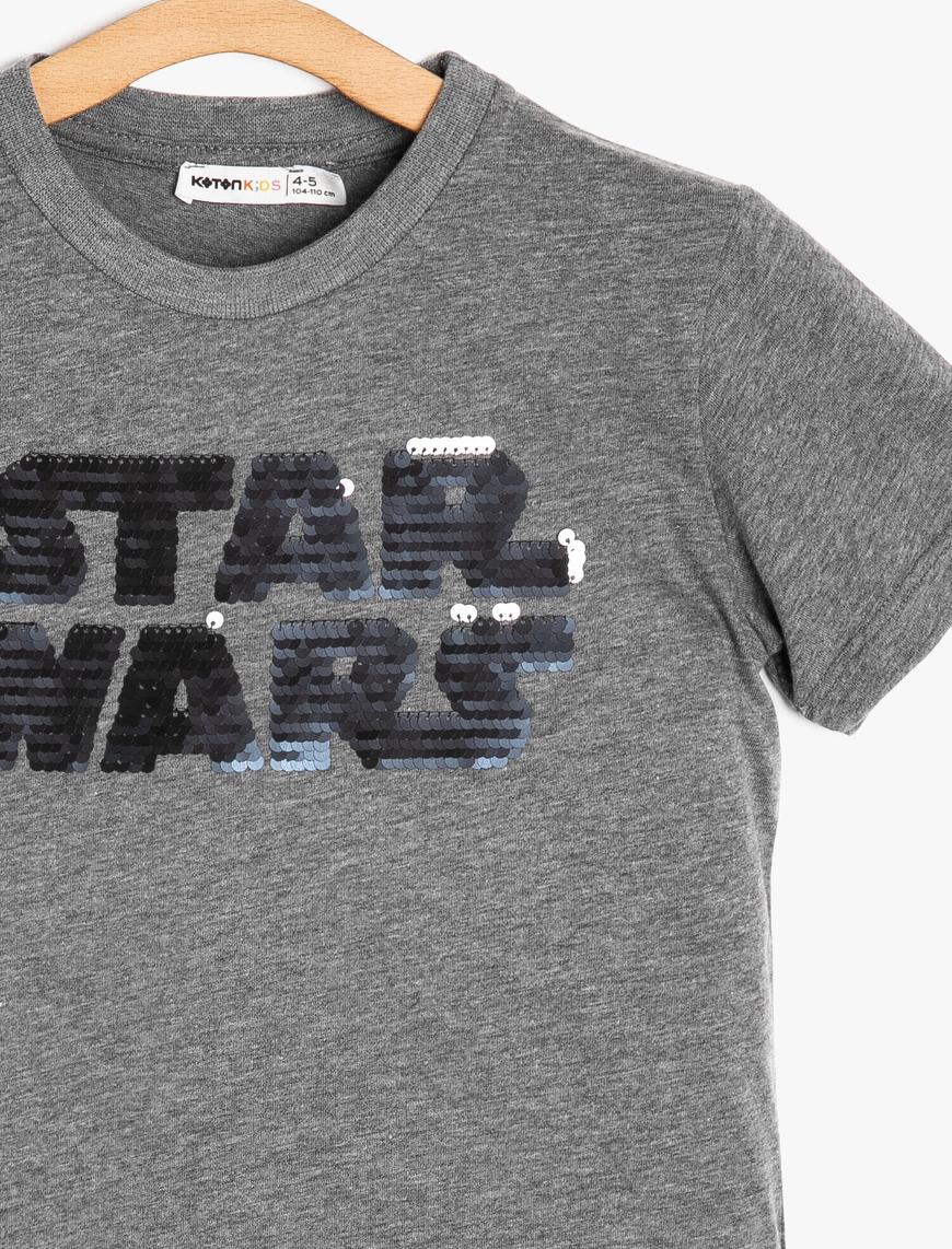 Erkek Çocuk Star Wars Baskılı Tişört