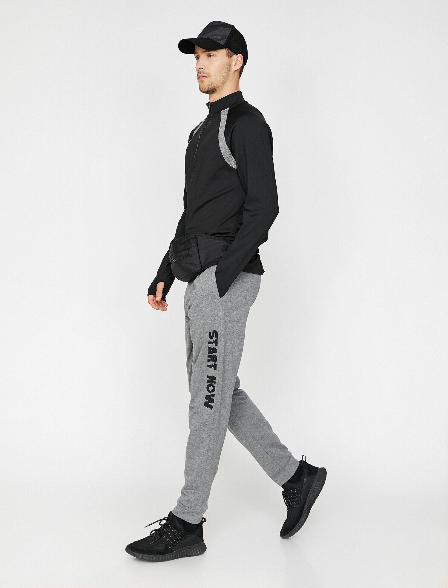   Fermuar Detaylı Sweatshirt