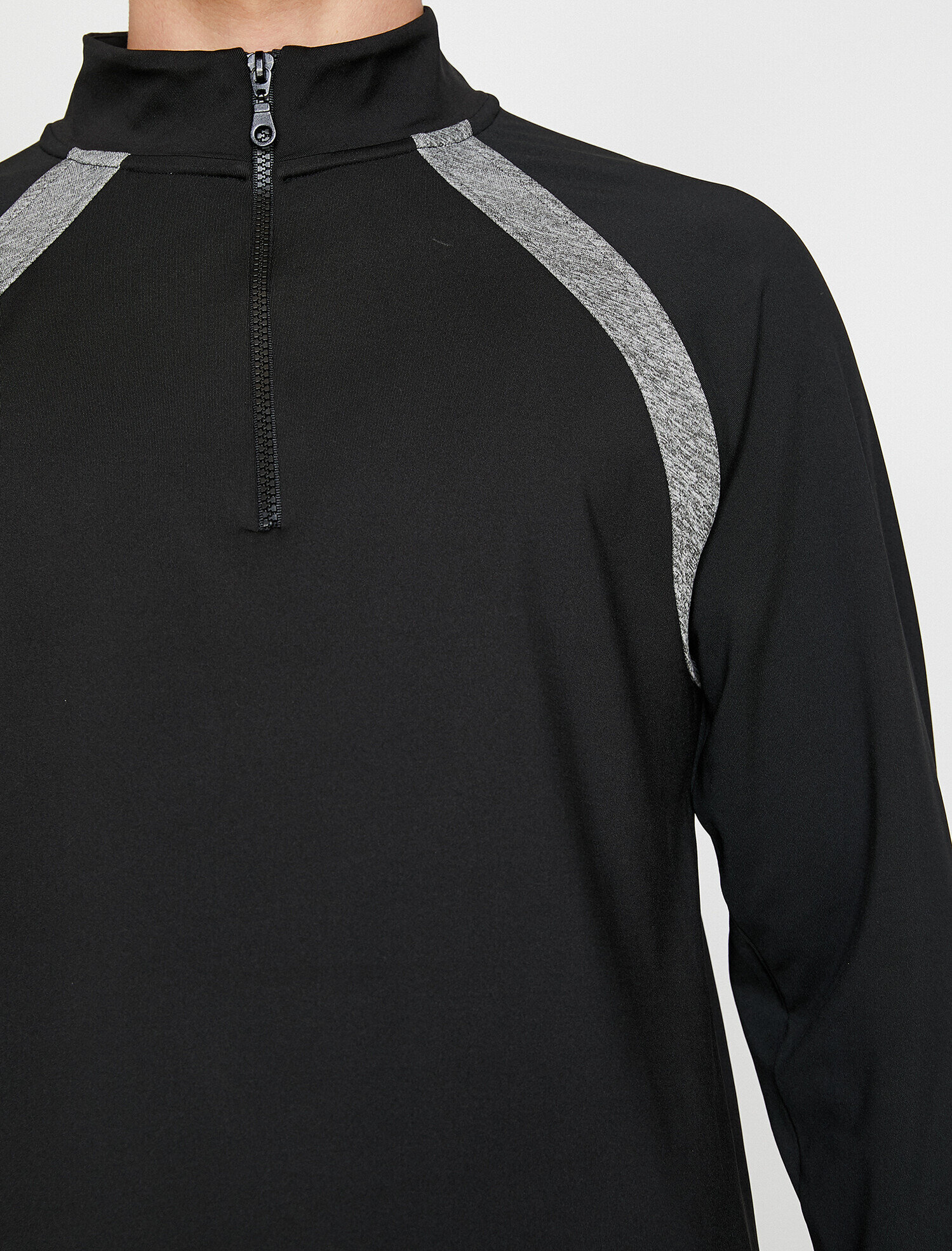   Fermuar Detaylı Sweatshirt