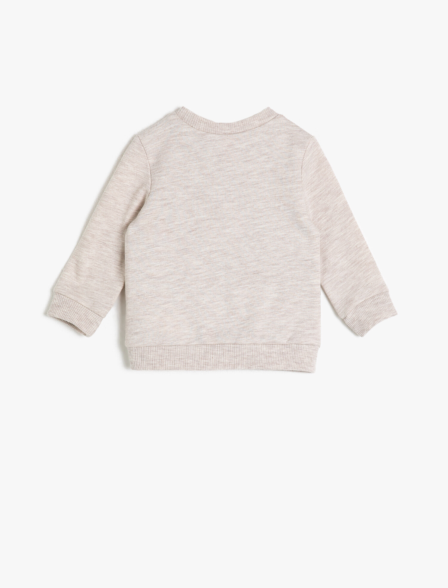 Kız Bebek Baskılı Sweatshirt Uzun Kollu