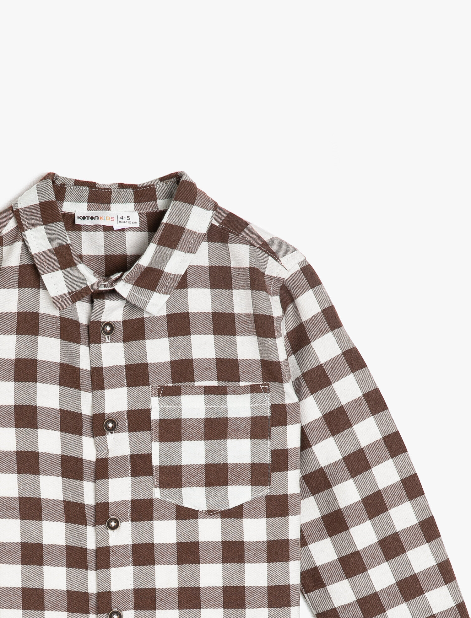  Erkek Çocuk Kareli Gömlek