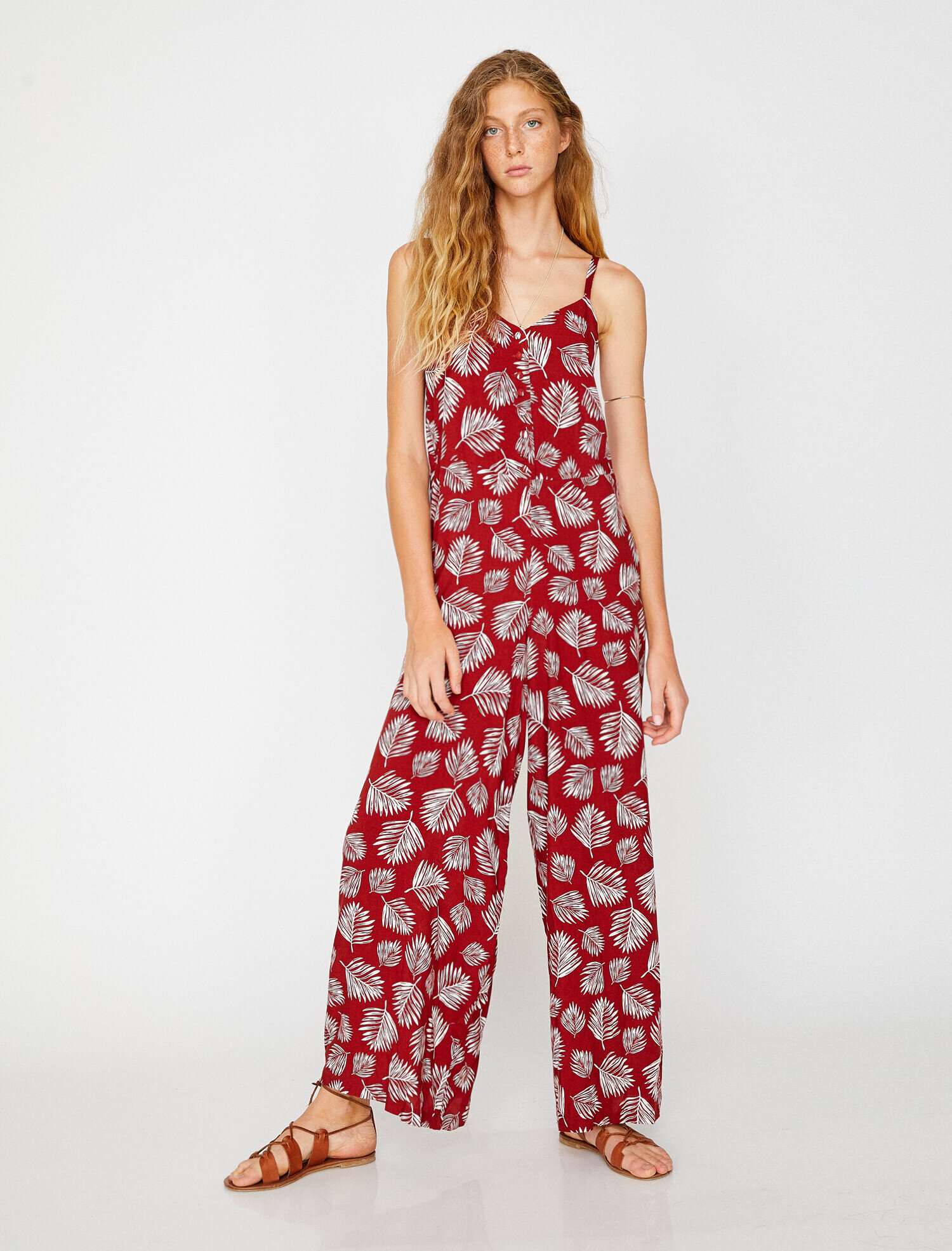   Çiçek Desenli Tulum