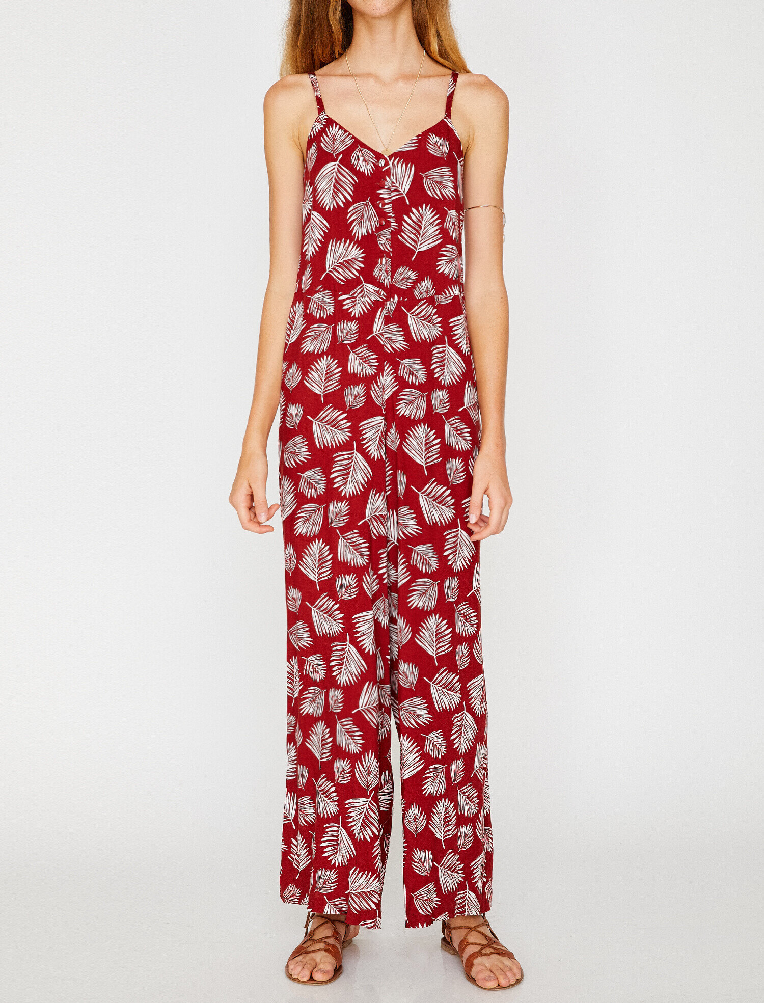   Çiçek Desenli Tulum