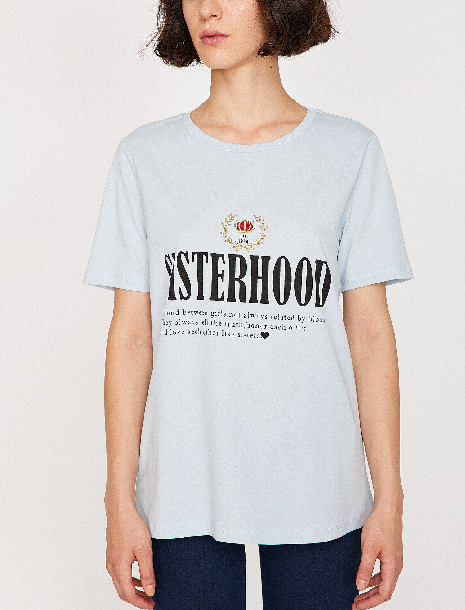   Yazılı Baskılı Tişört