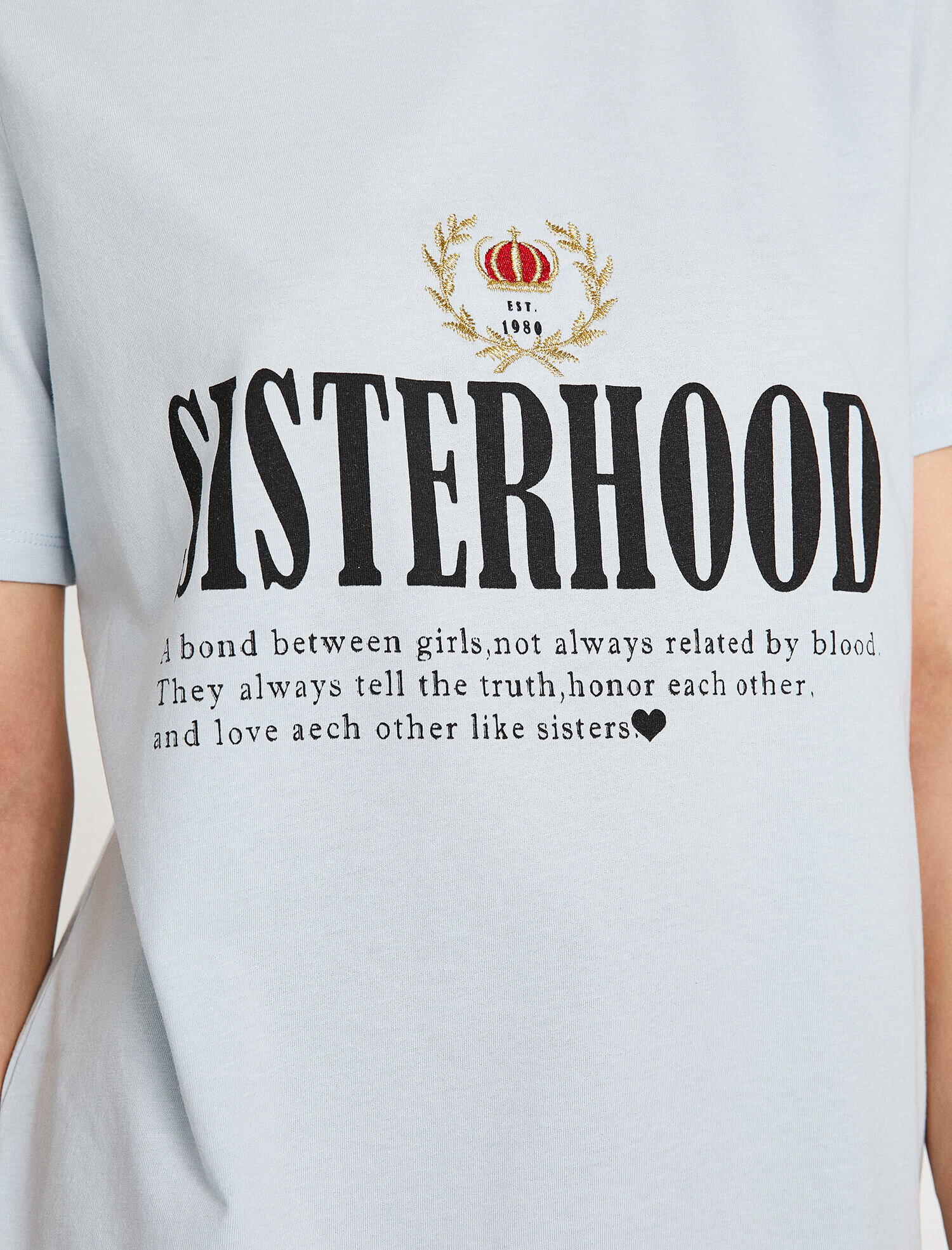   Yazılı Baskılı Tişört