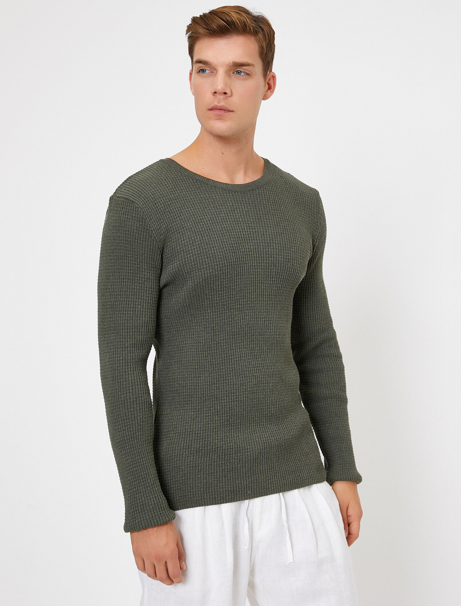   Triko Kazak Bisiklet Yaka