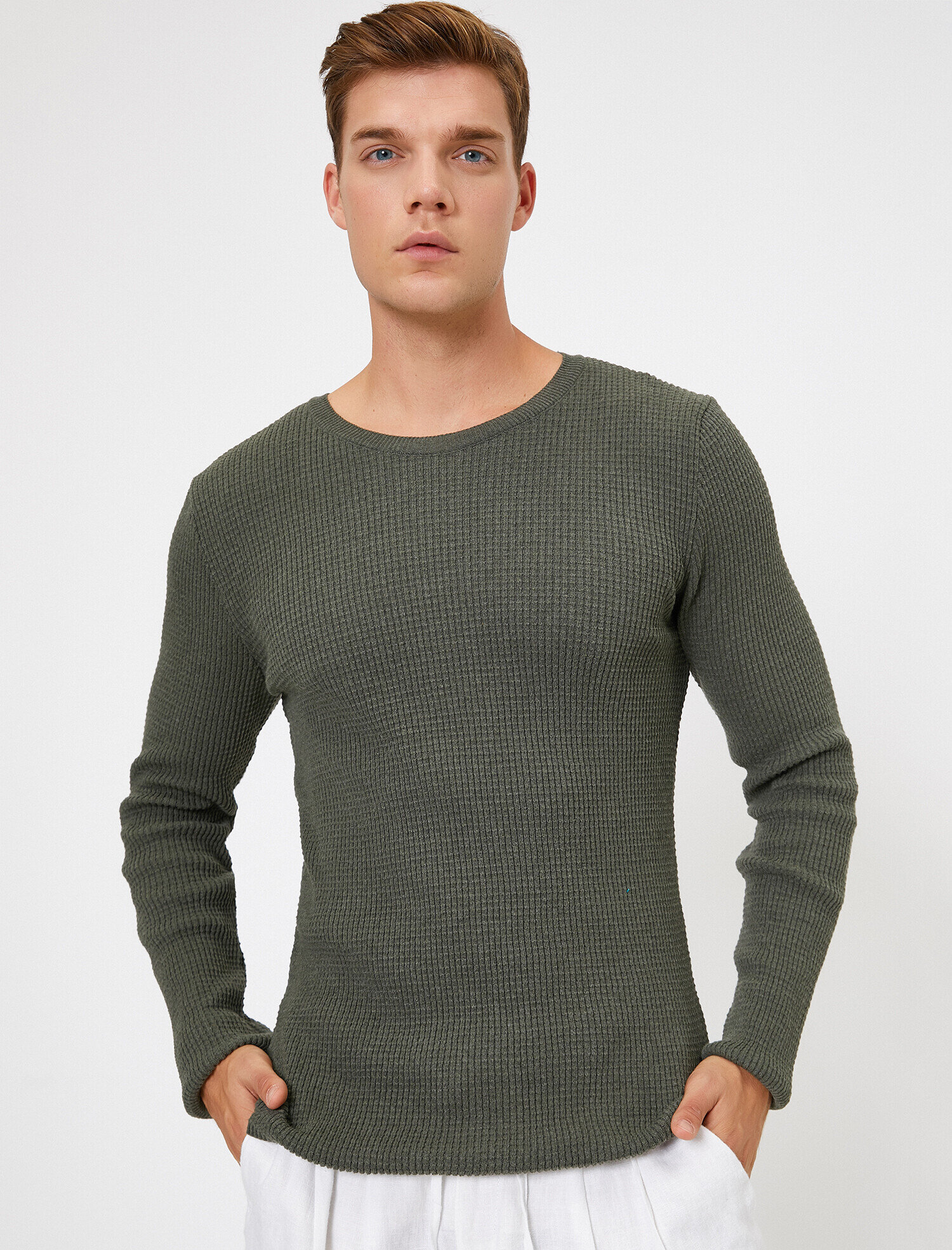   Triko Kazak Bisiklet Yaka