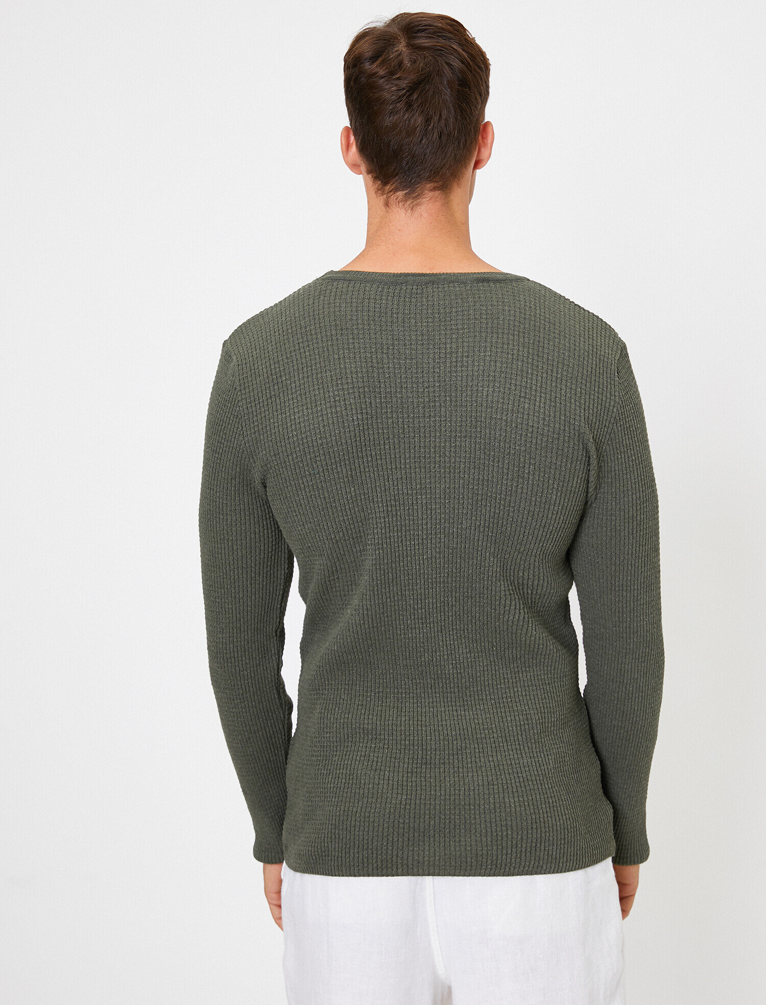   Triko Kazak Bisiklet Yaka