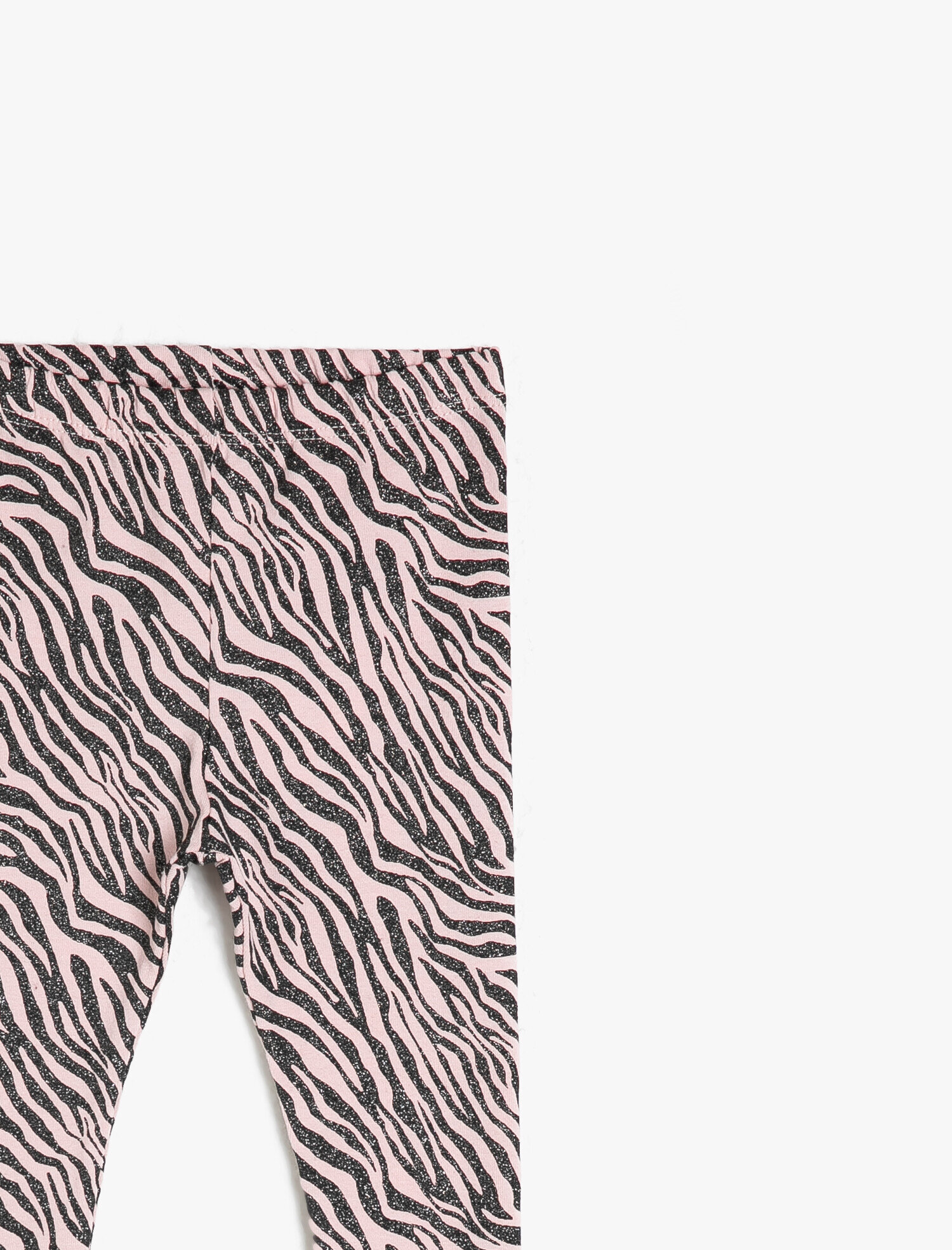 Kız Bebek Zebra Desenli Tayt