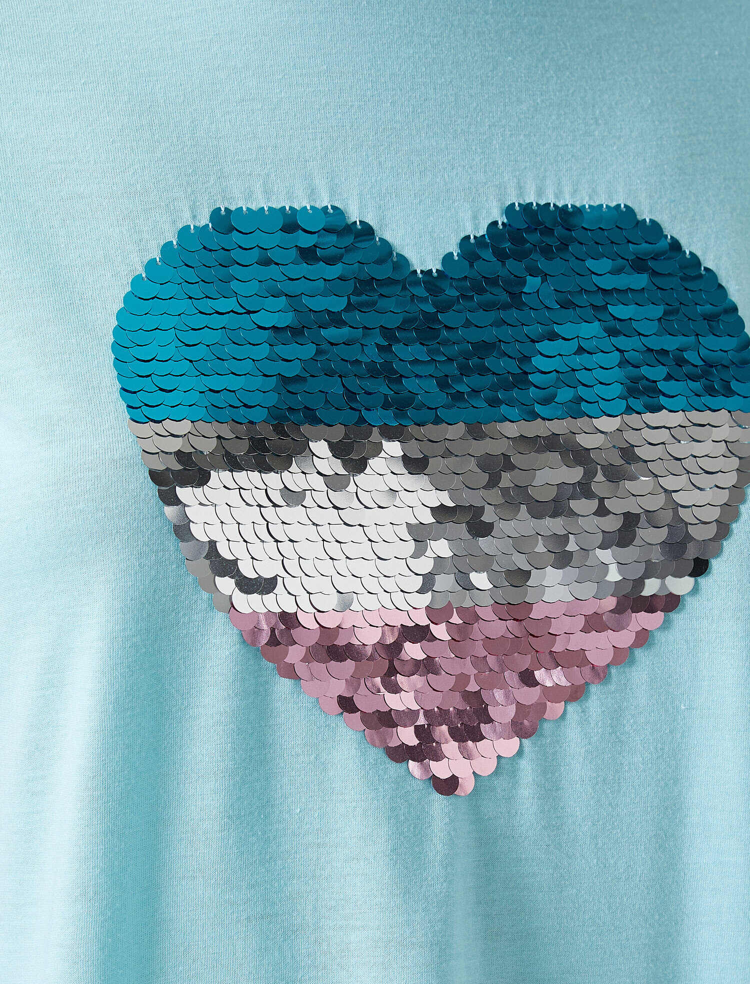   Pul Payet Baskılı Bisiklet Yaka Tişört