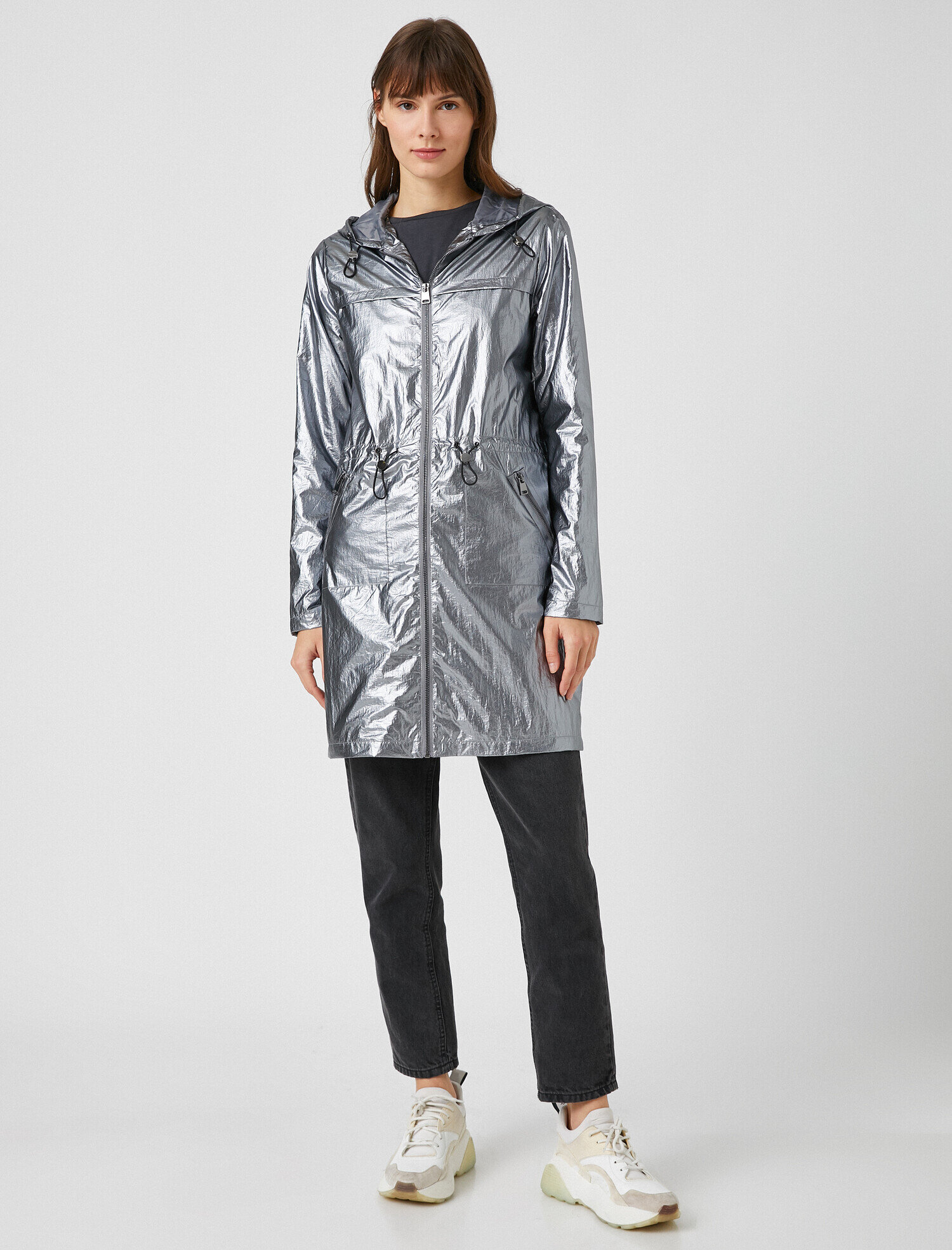   Kapüşonlu Yağmurluk